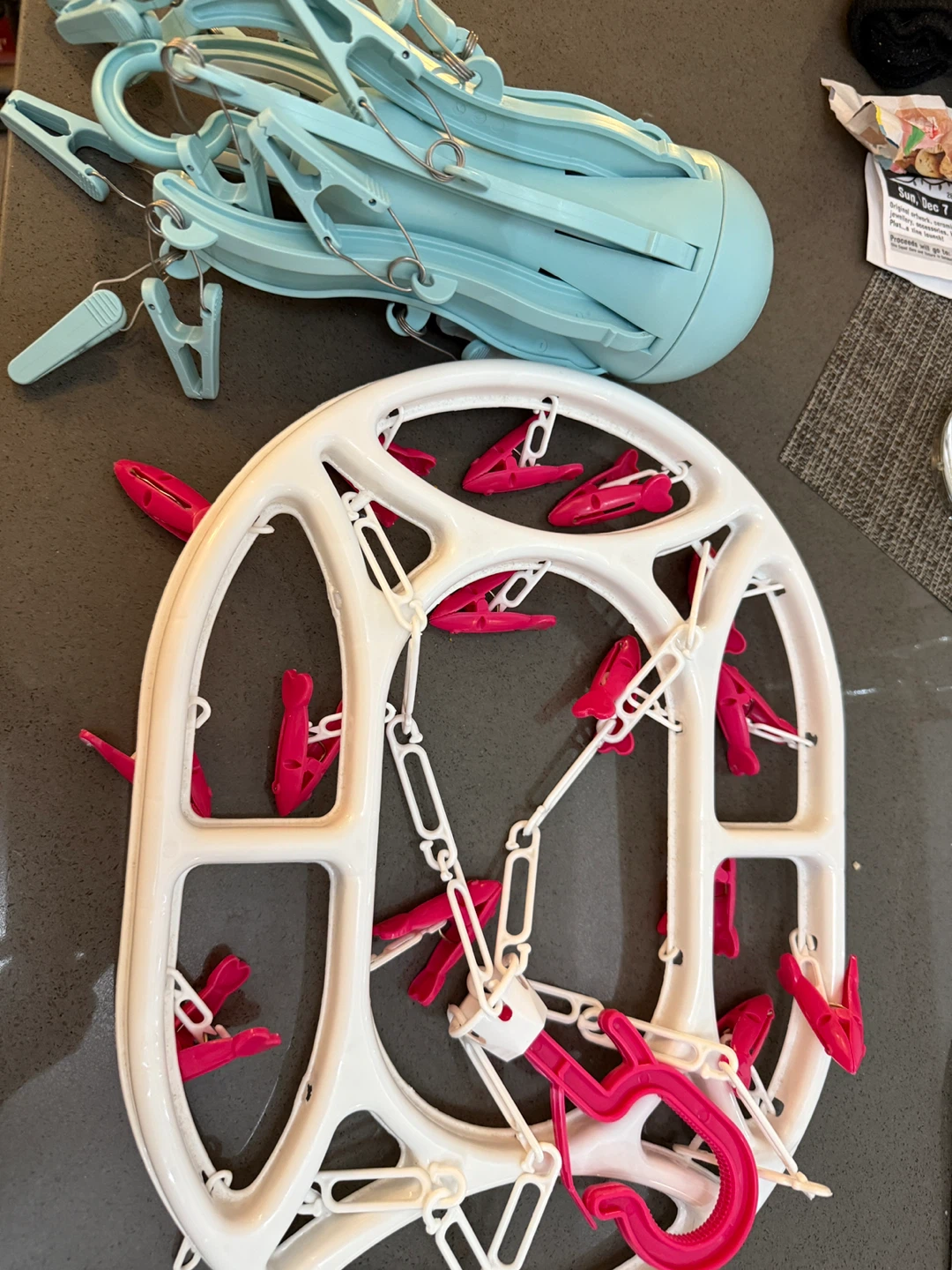 Laundry Drying Rack with Clips