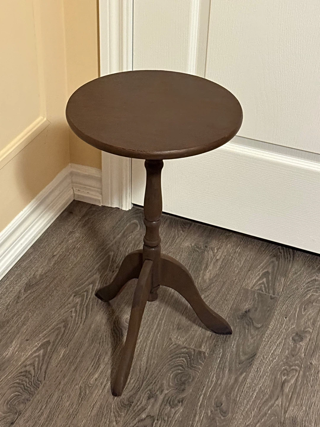 Brown Wooden Side Table