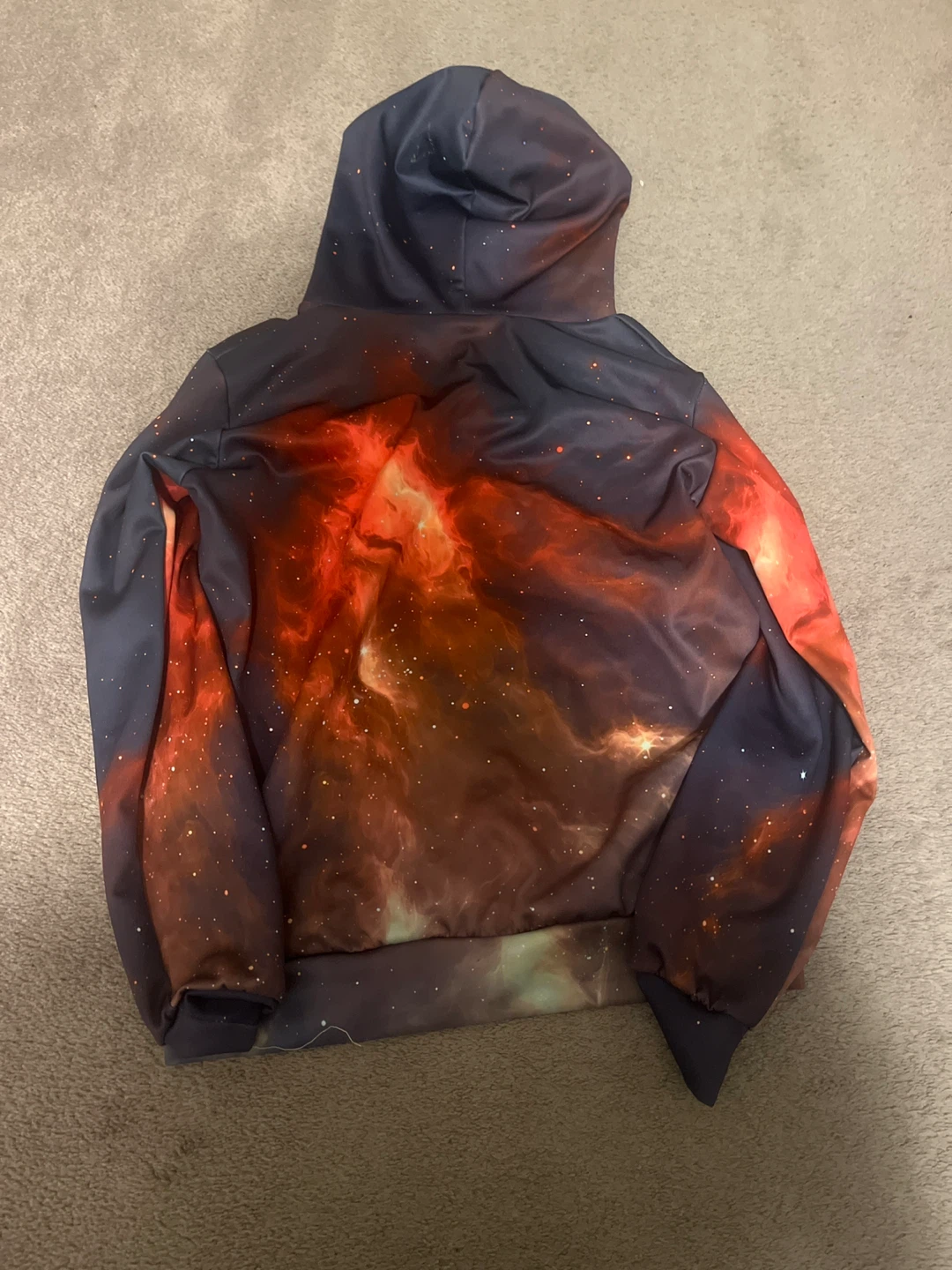 Galaxy Print Hoodie - photo 2
