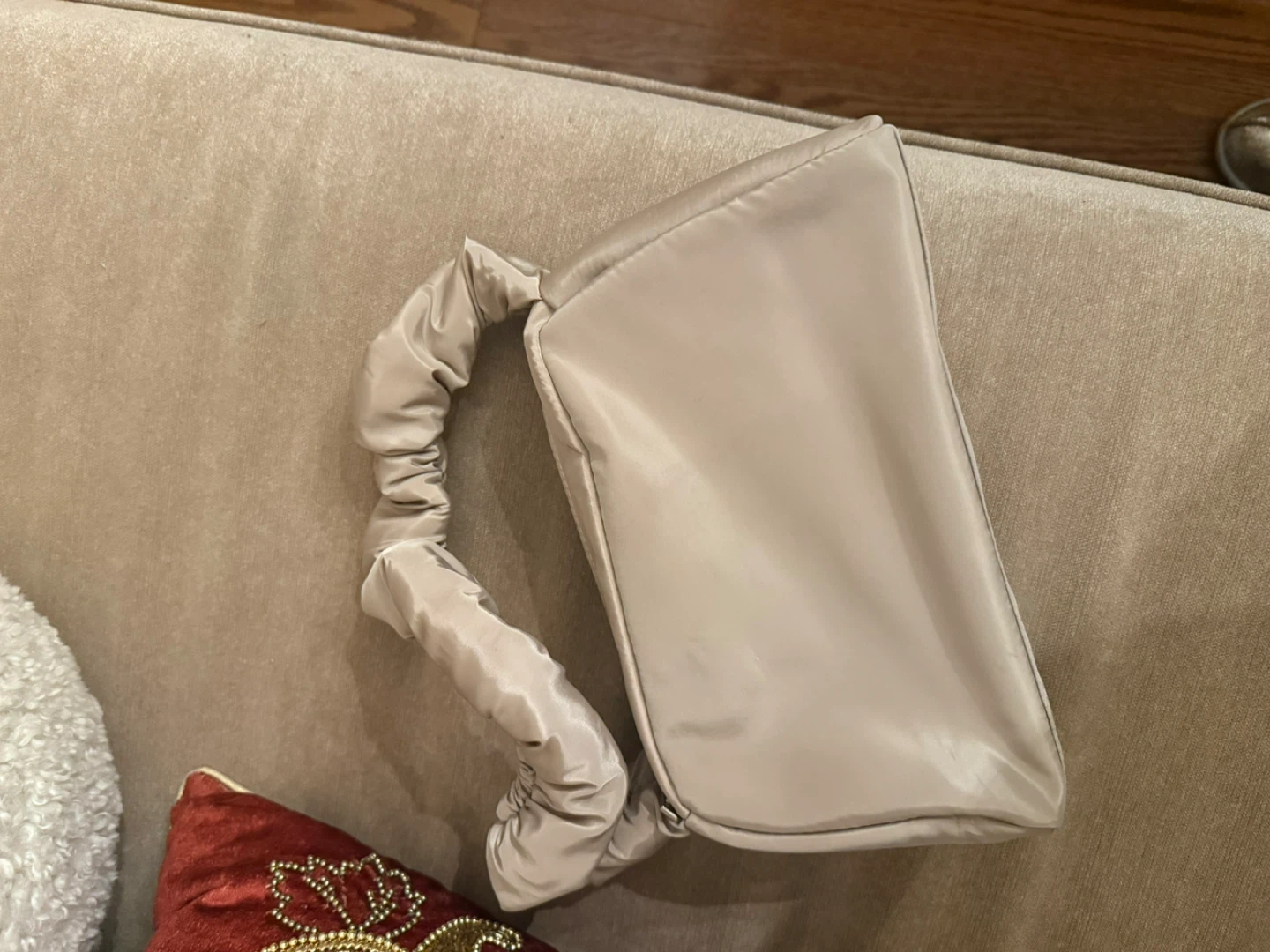 Pieces Beige Handbag