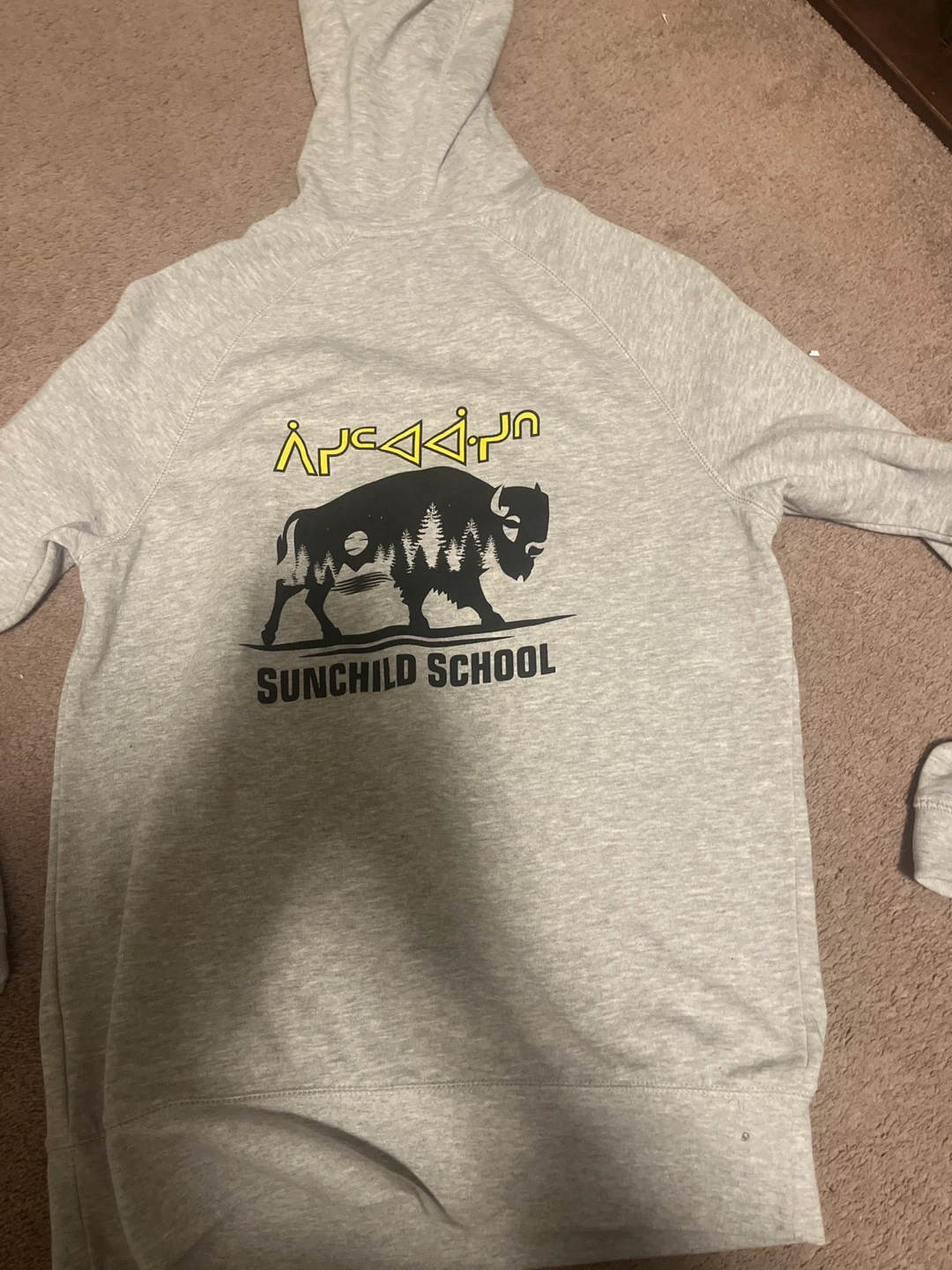Sunchild School Grey Hoodie - photo 2