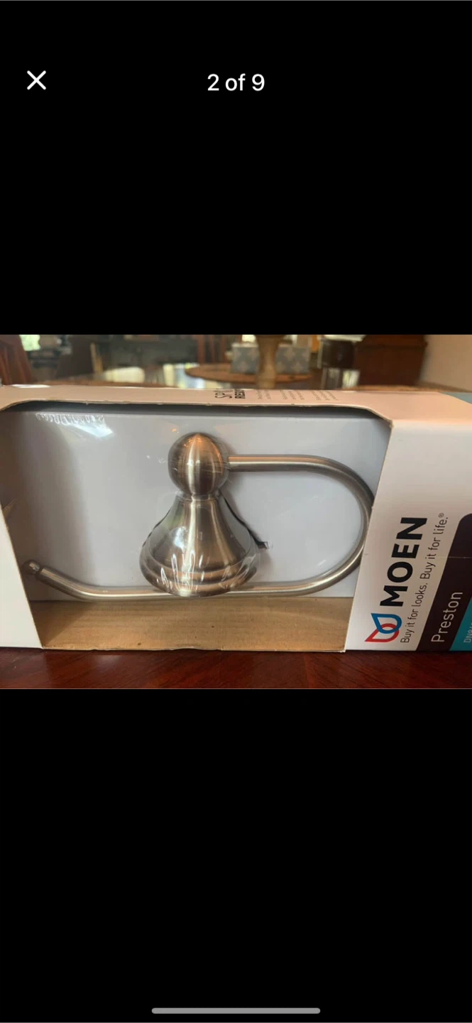 New Moen Preston DN8408BN Brushed Nickel Paper Holder