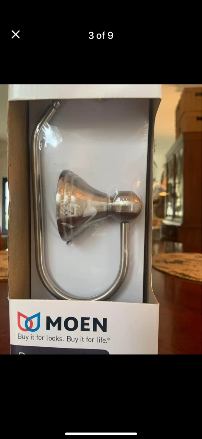 New Moen Preston DN8408BN Brushed Nickel Paper Holder - photo 2