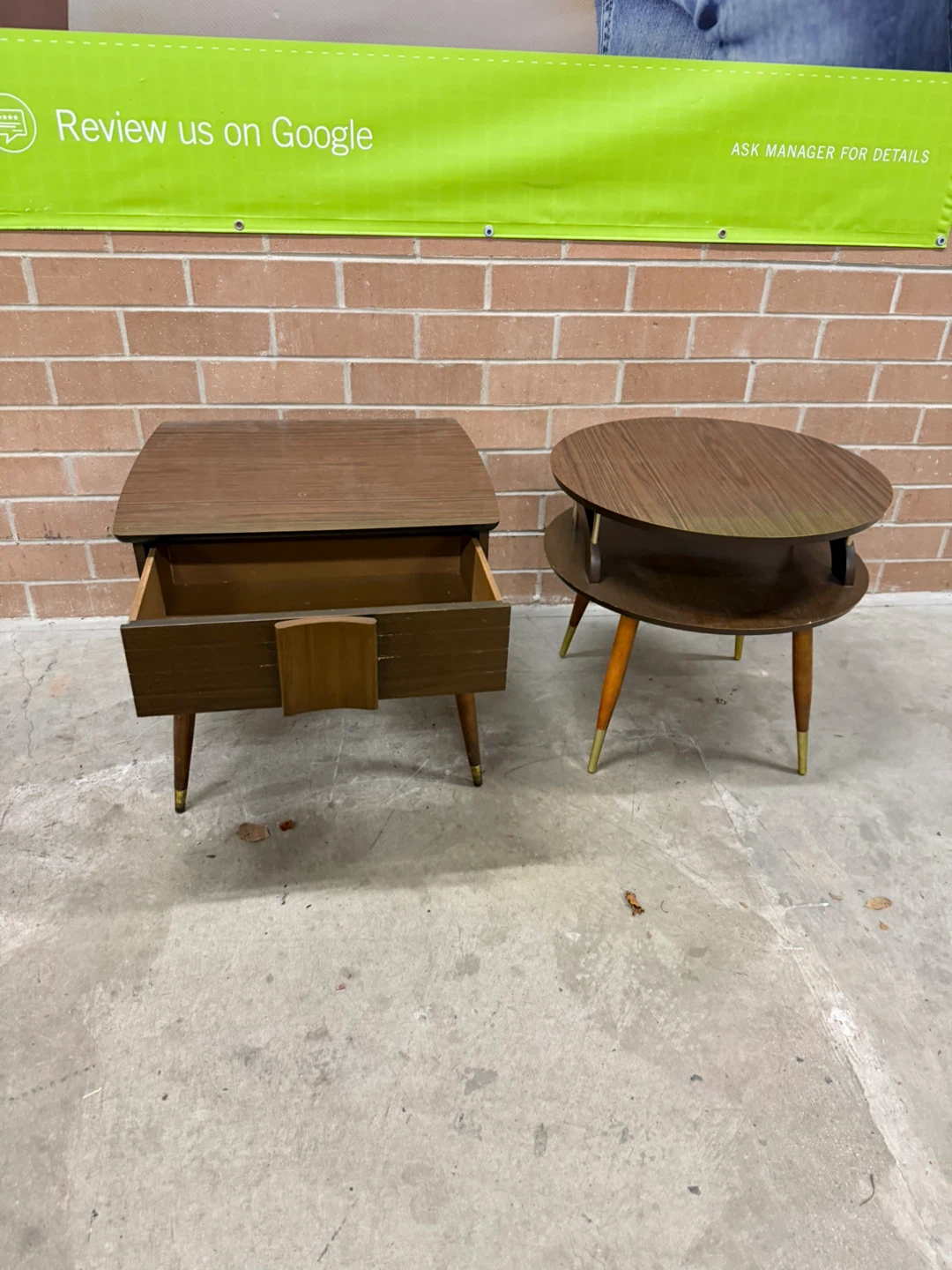 MCM  Wood Side Tables - Set of 2 - photo 5