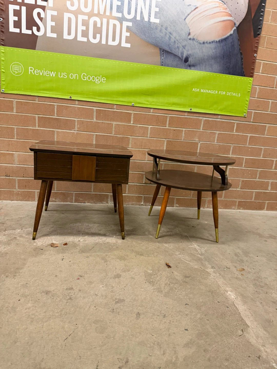 MCM  Wood Side Tables - Set of 2 - photo 3