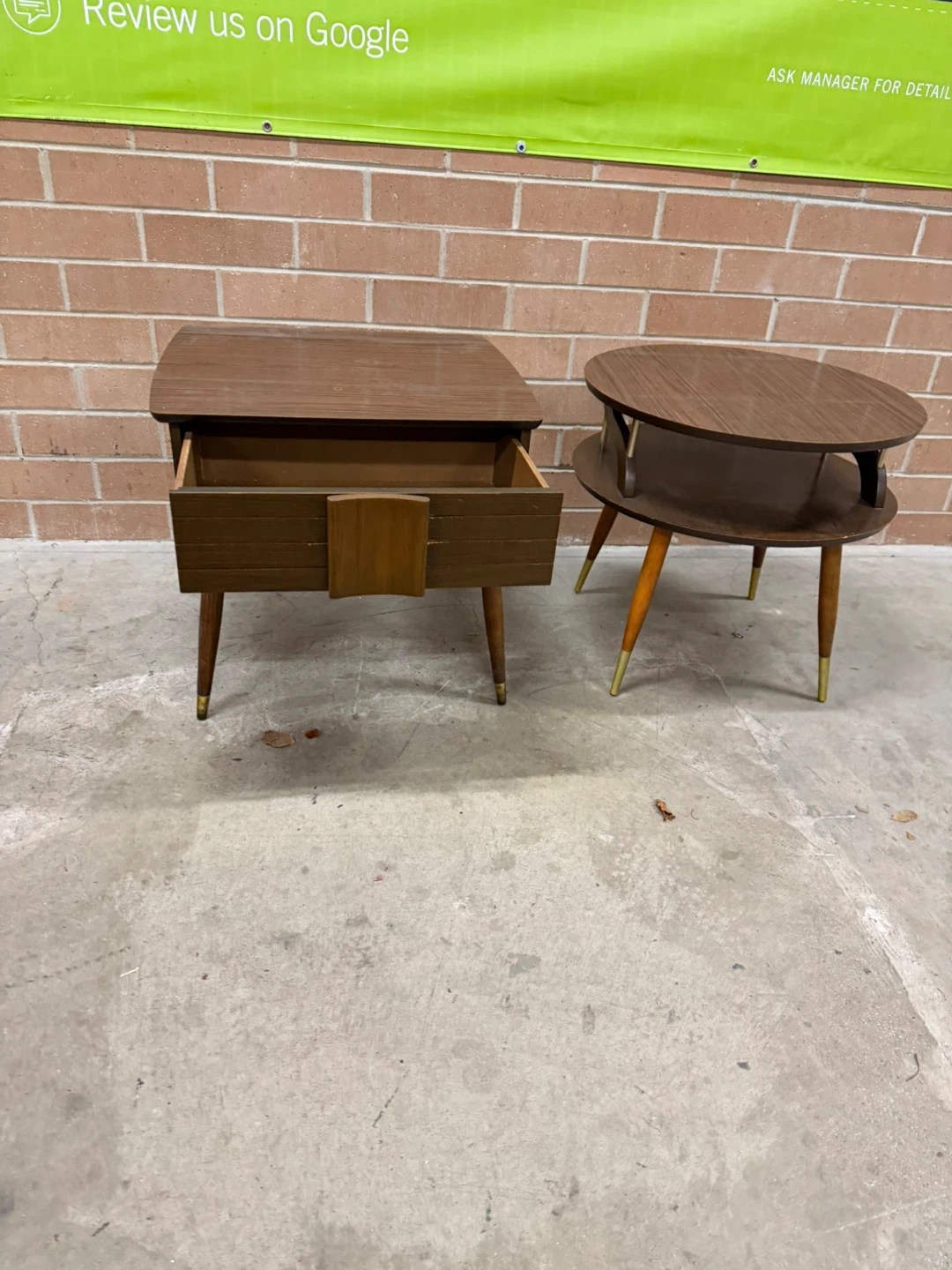 MCM  Wood Side Tables - Set of 2 - photo 4