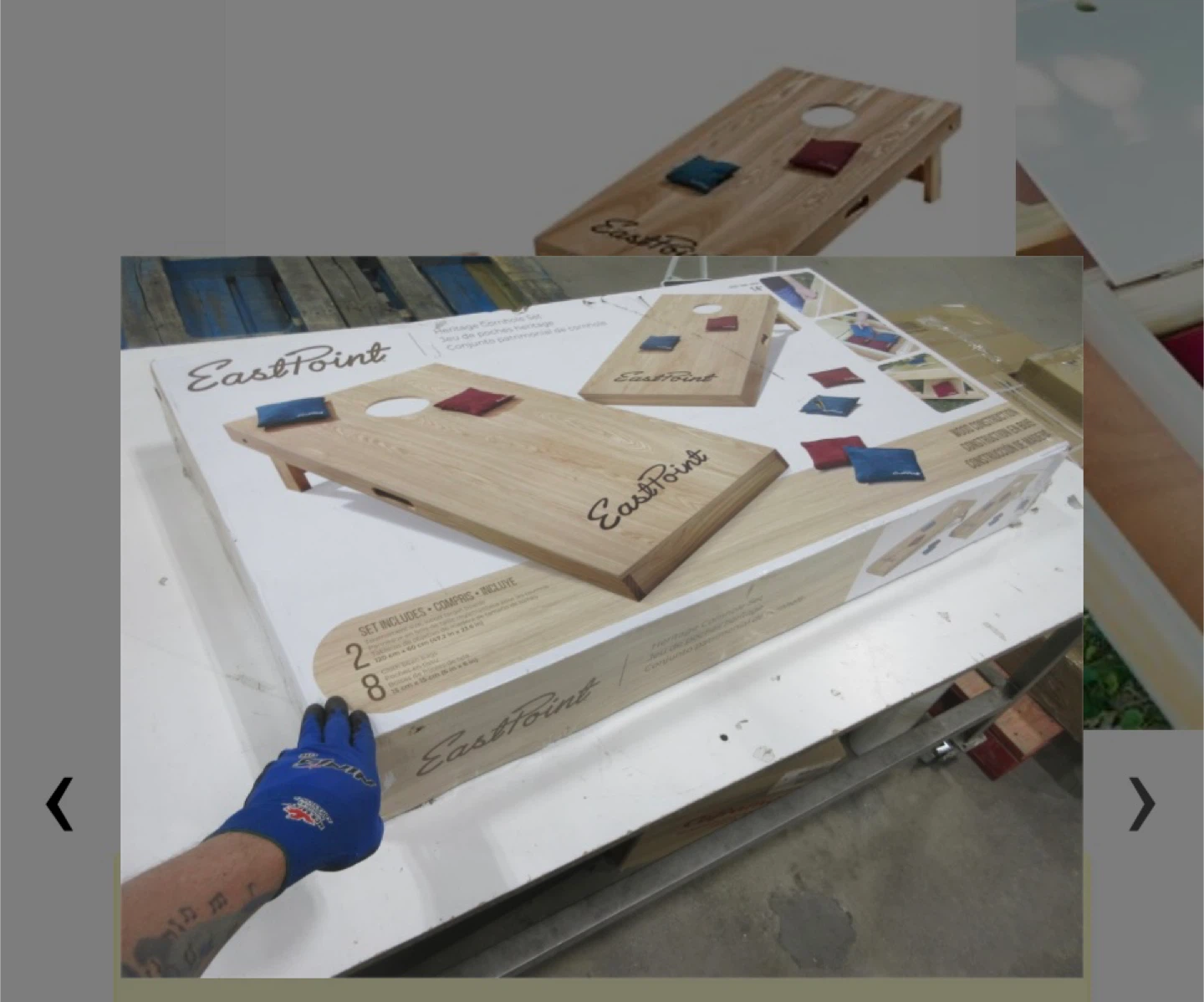 EastPoint Cornhole Set with Bean Bags