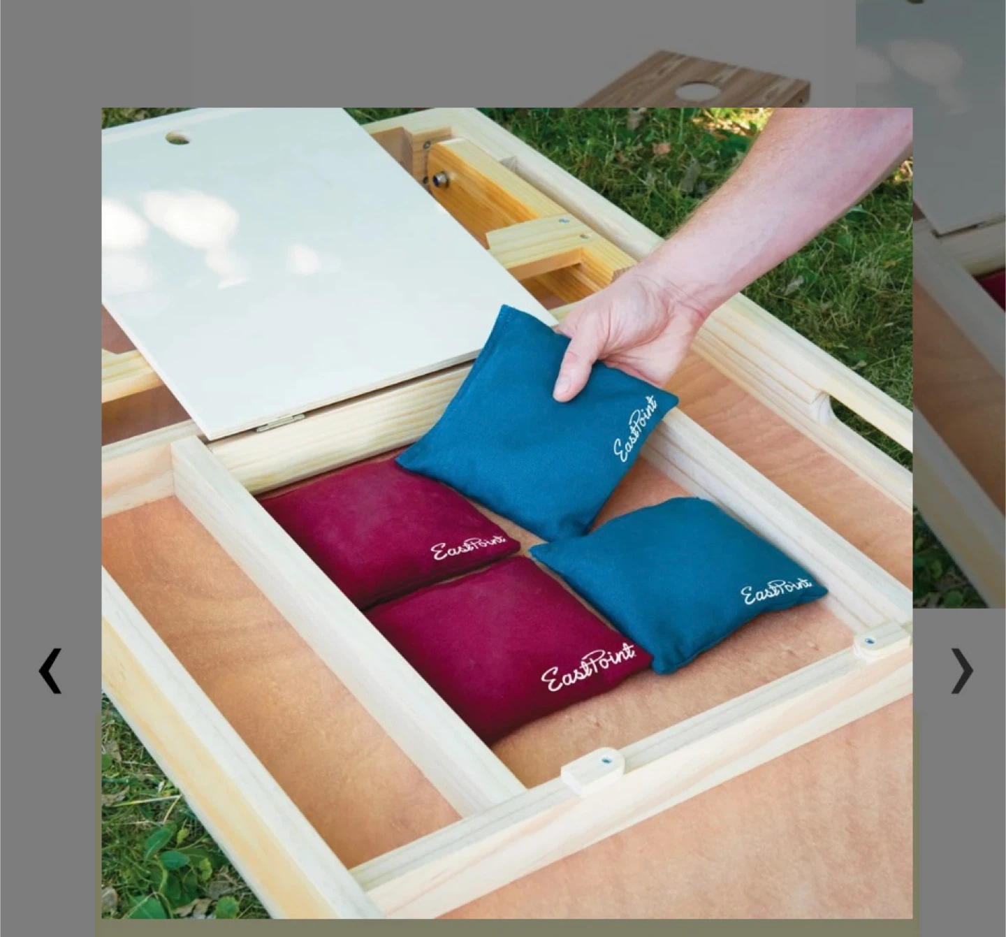 EastPoint Cornhole Set with Bean Bags - photo 2
