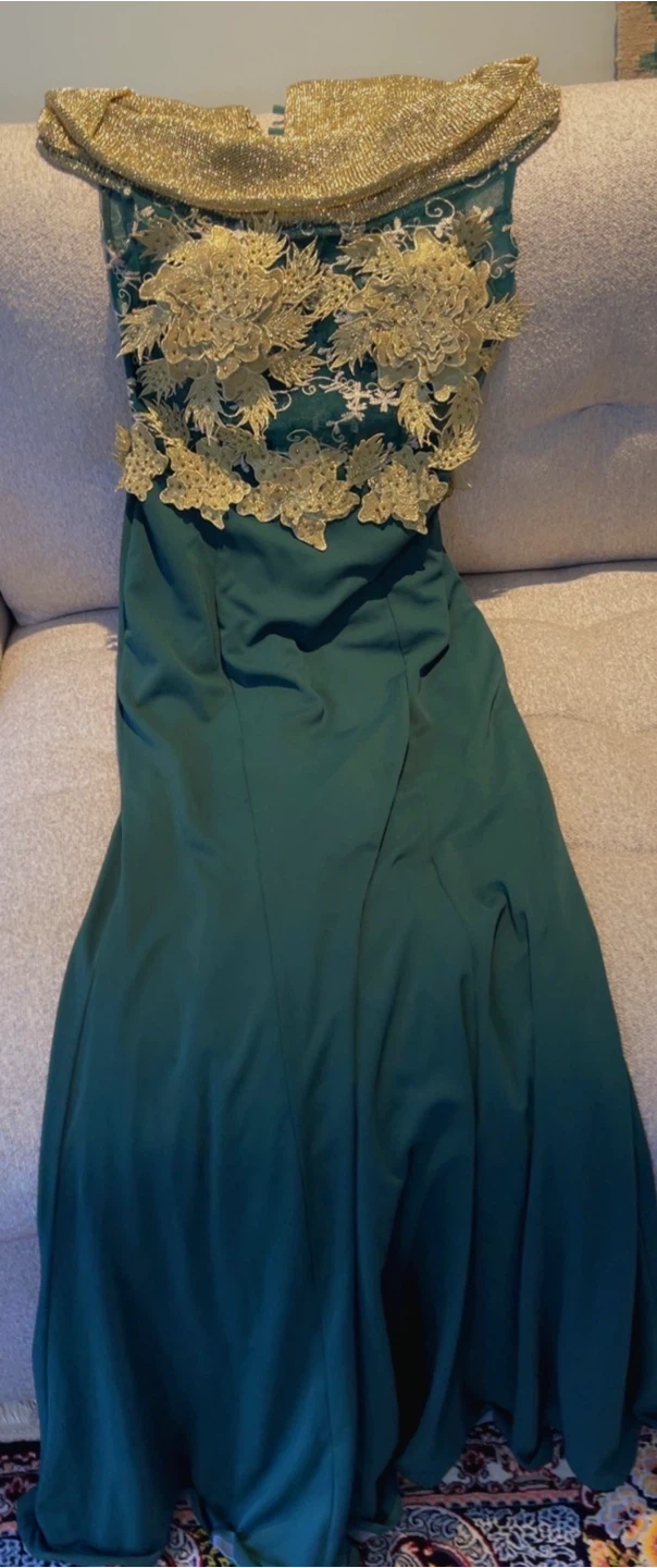Green dress for Hena  good quality - photo 3