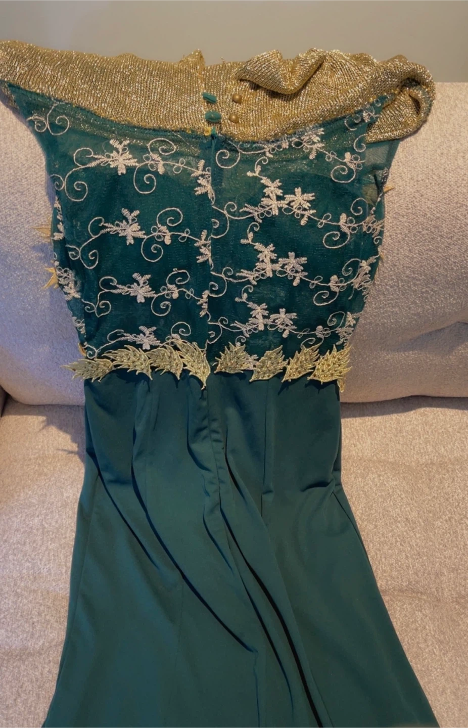 Green dress for Hena  good quality - photo 4