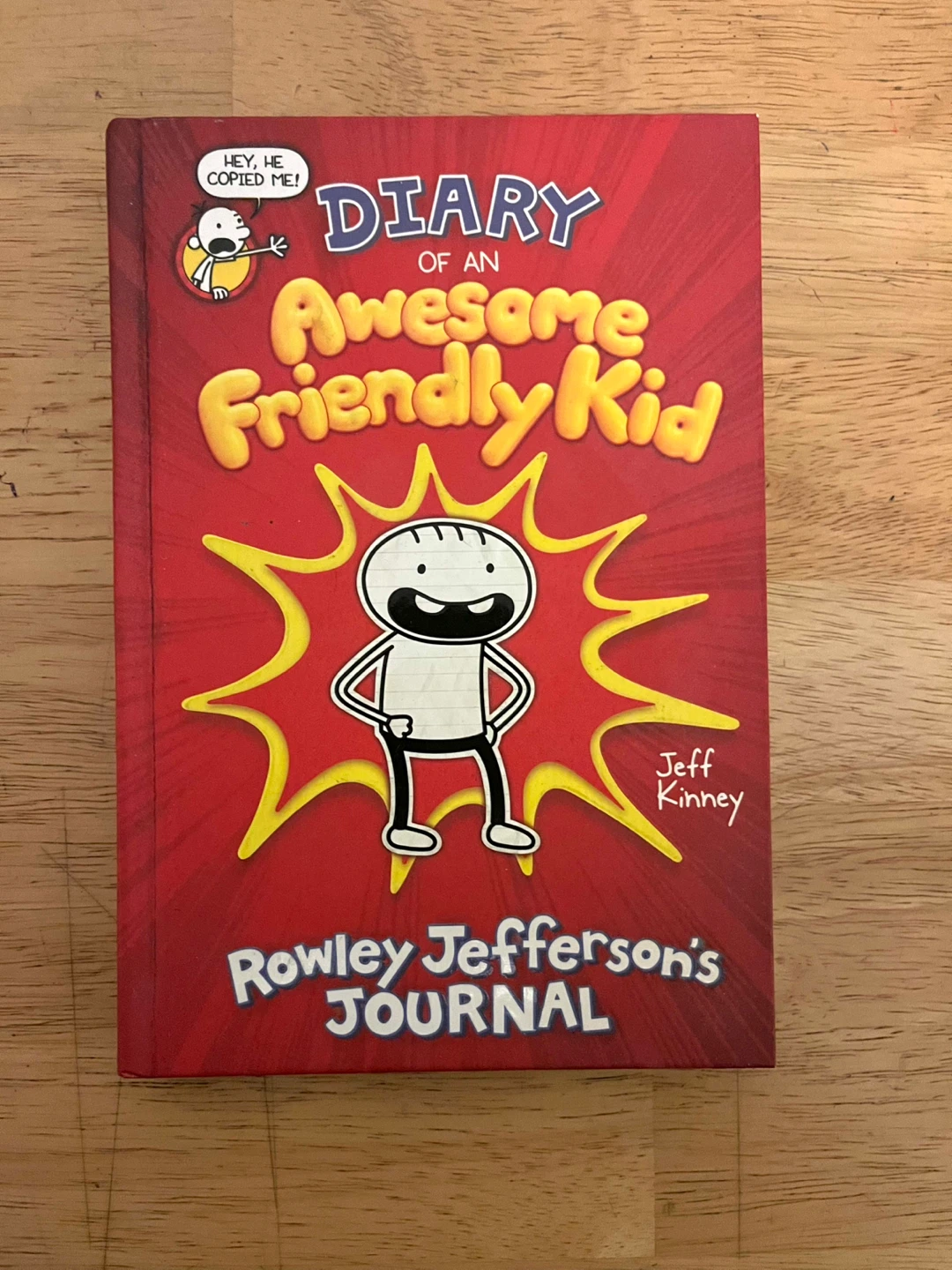 Diary of an Awesome Friendly Kid by Jeff Kinney