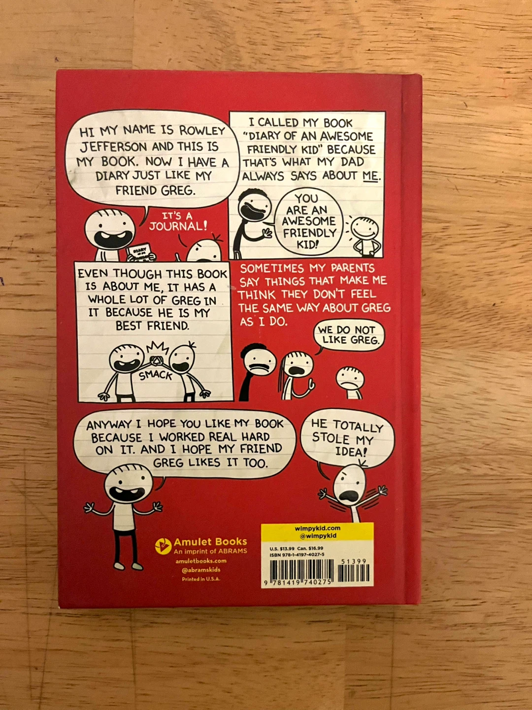Diary of an Awesome Friendly Kid by Jeff Kinney - photo 2