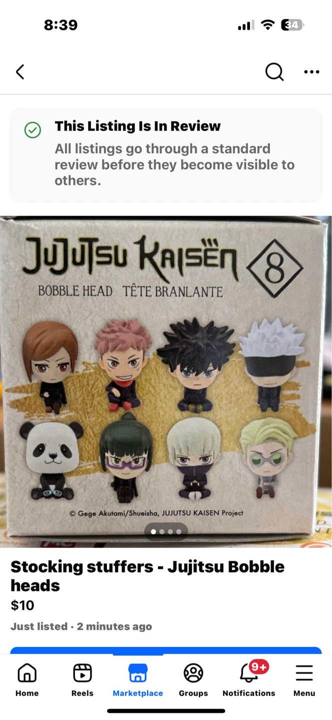 Jujutsu Kaisen Bobble head