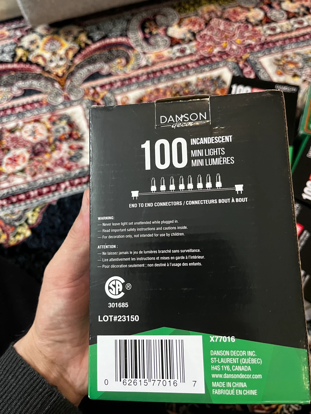 Danson Decor 100 Incandescent Mini Lights - photo 3