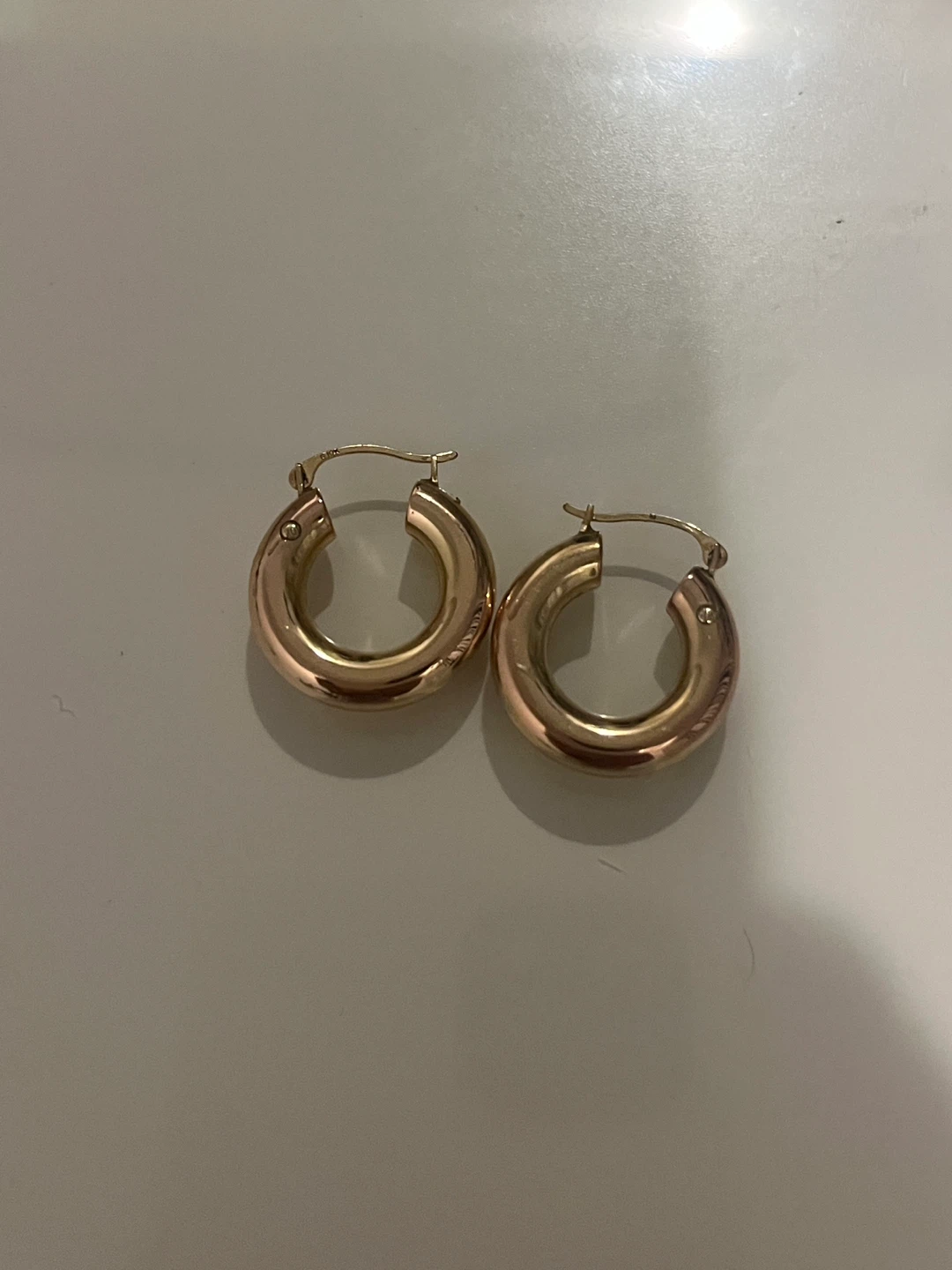 10K Gold Hoop Earrings