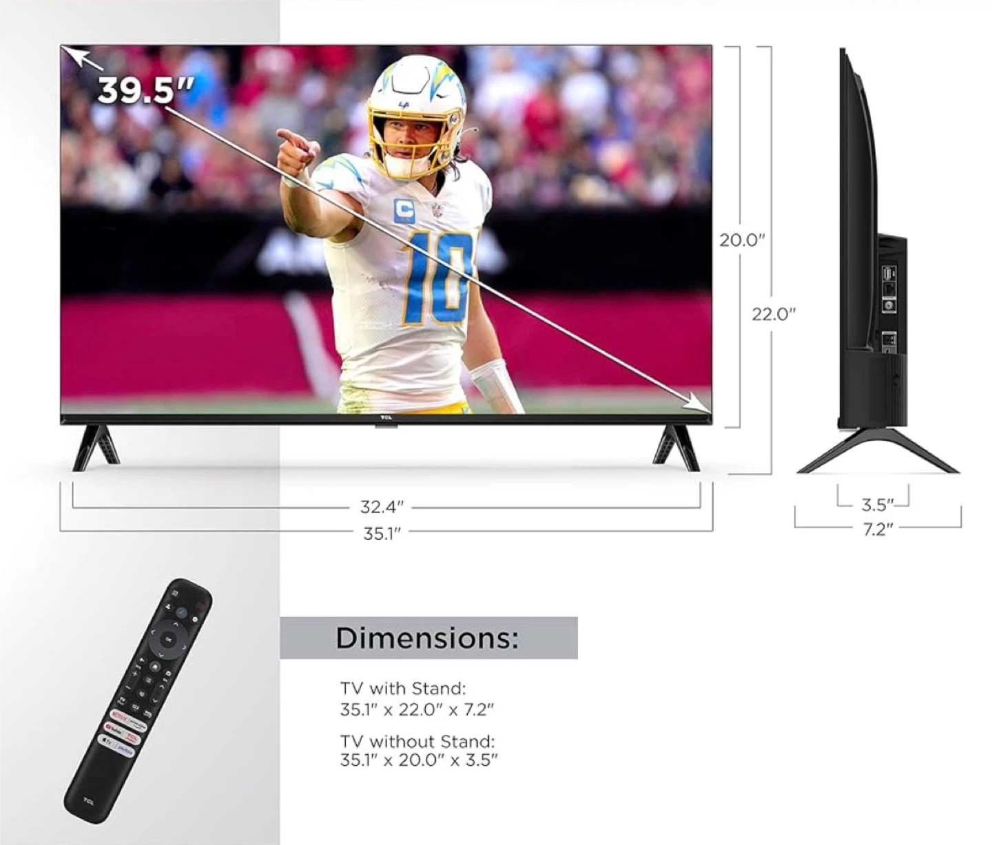 40 Inch Smart Google TV - photo 3