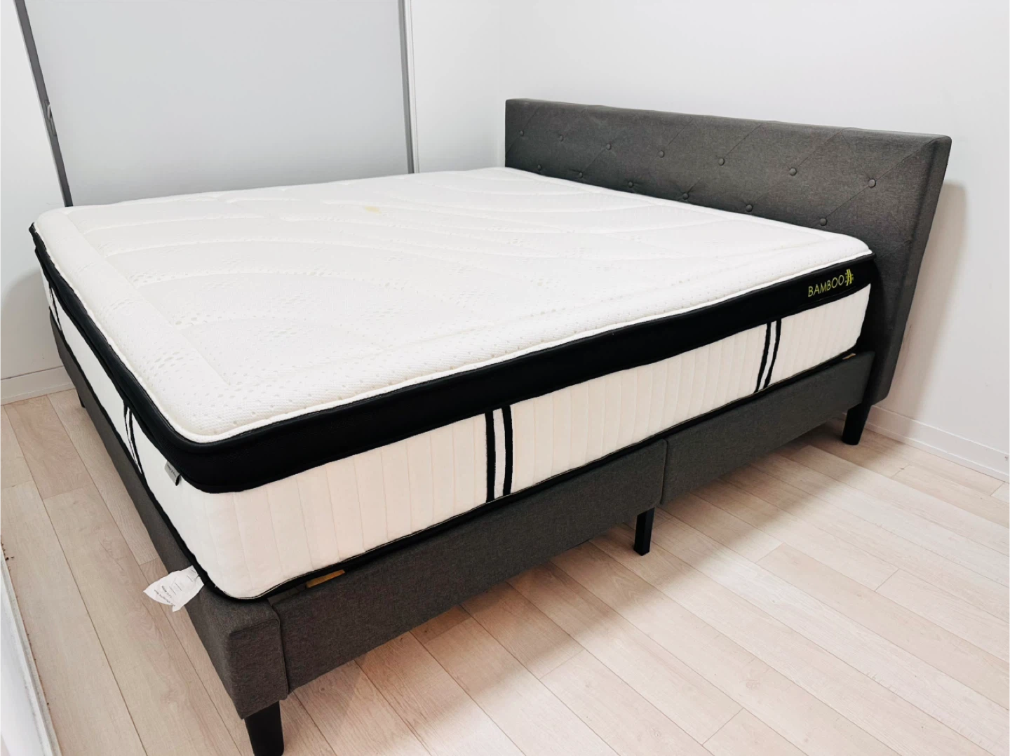 King Size bed with Bamboo Mattress - photo 4