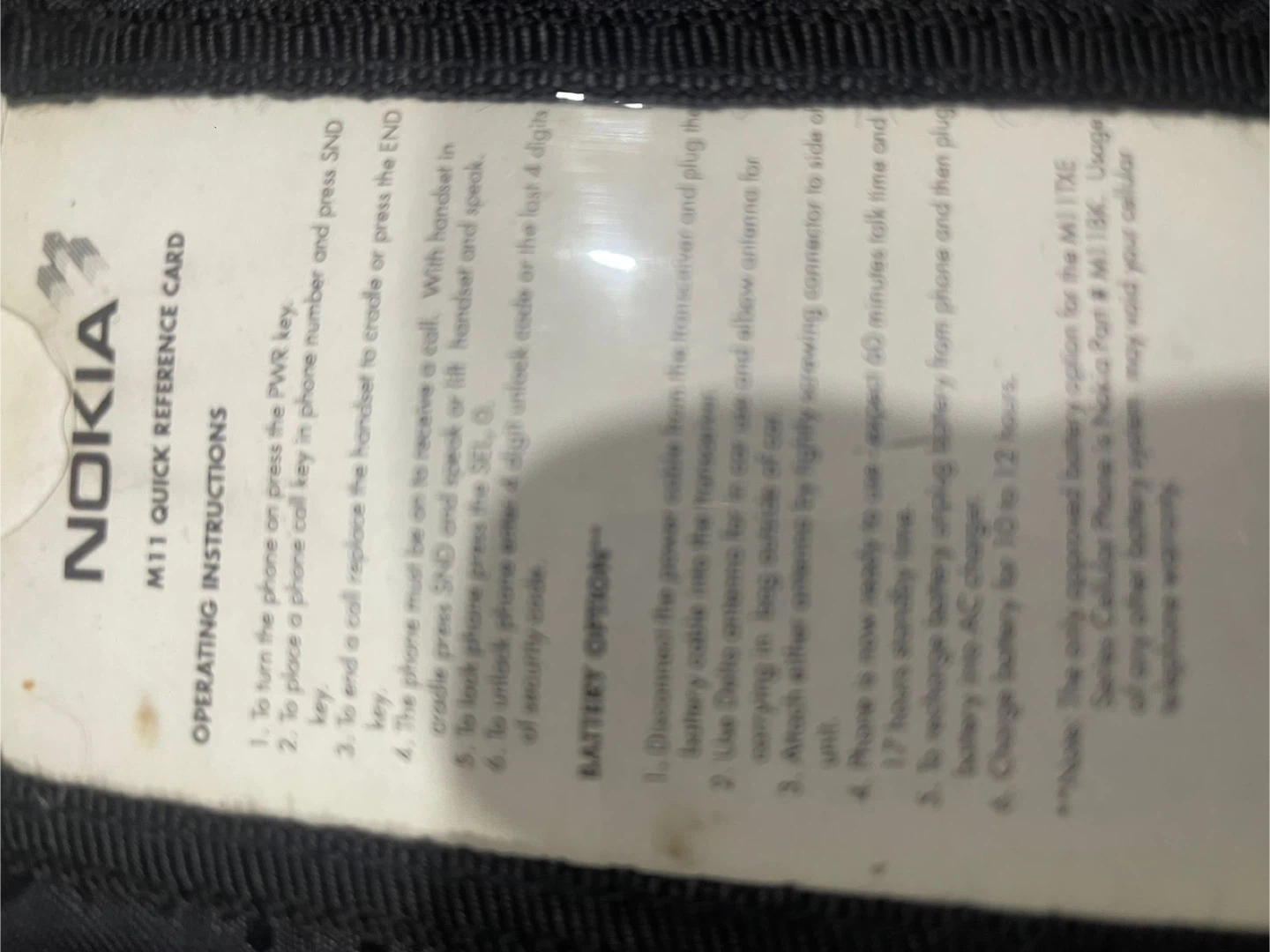 Vintage Nokia M11TXE Series Cellular Phone - photo 5