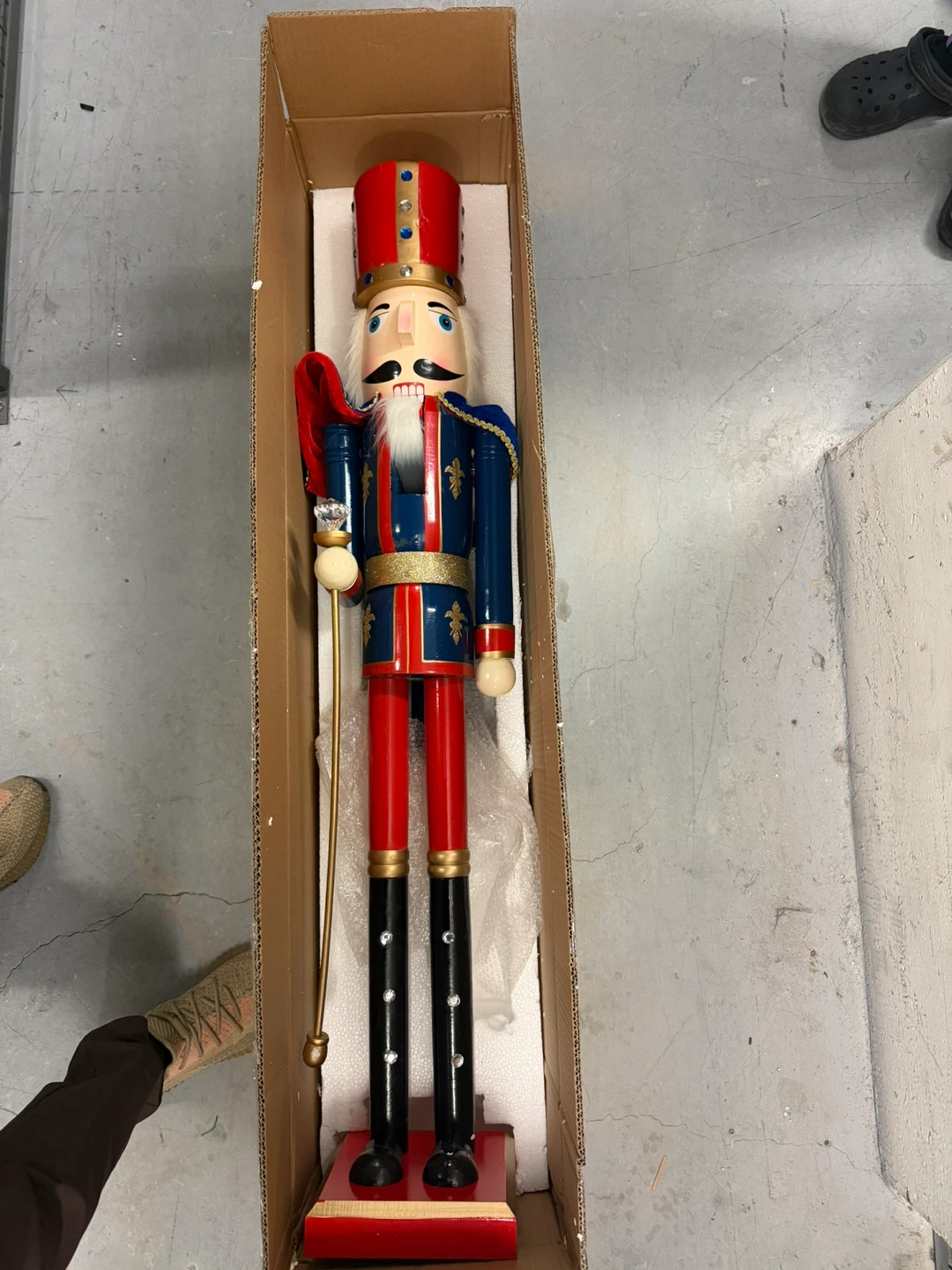 Large Decorative Nutcracker - photo 2