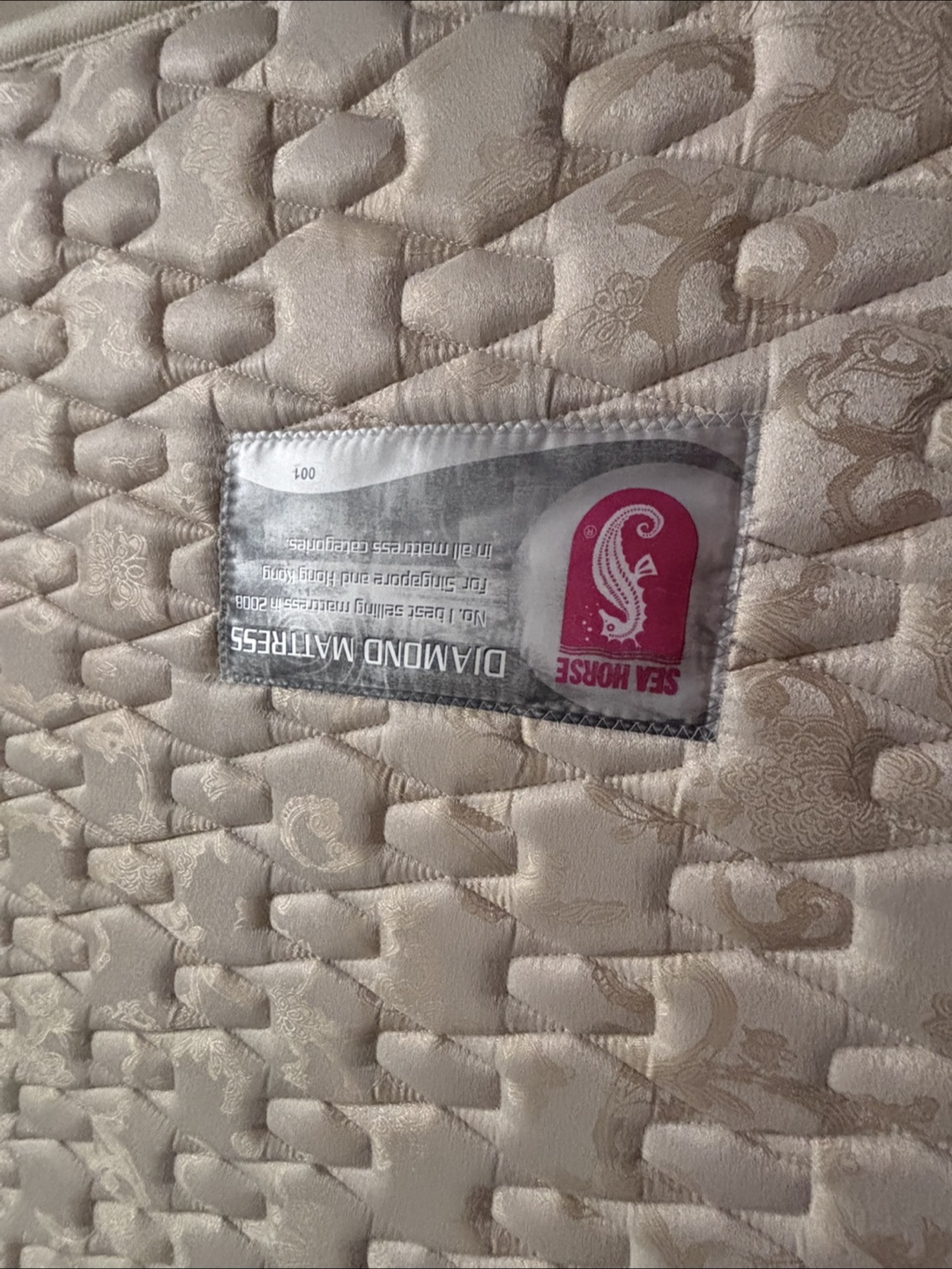 Sea Horse Diamond Mattress