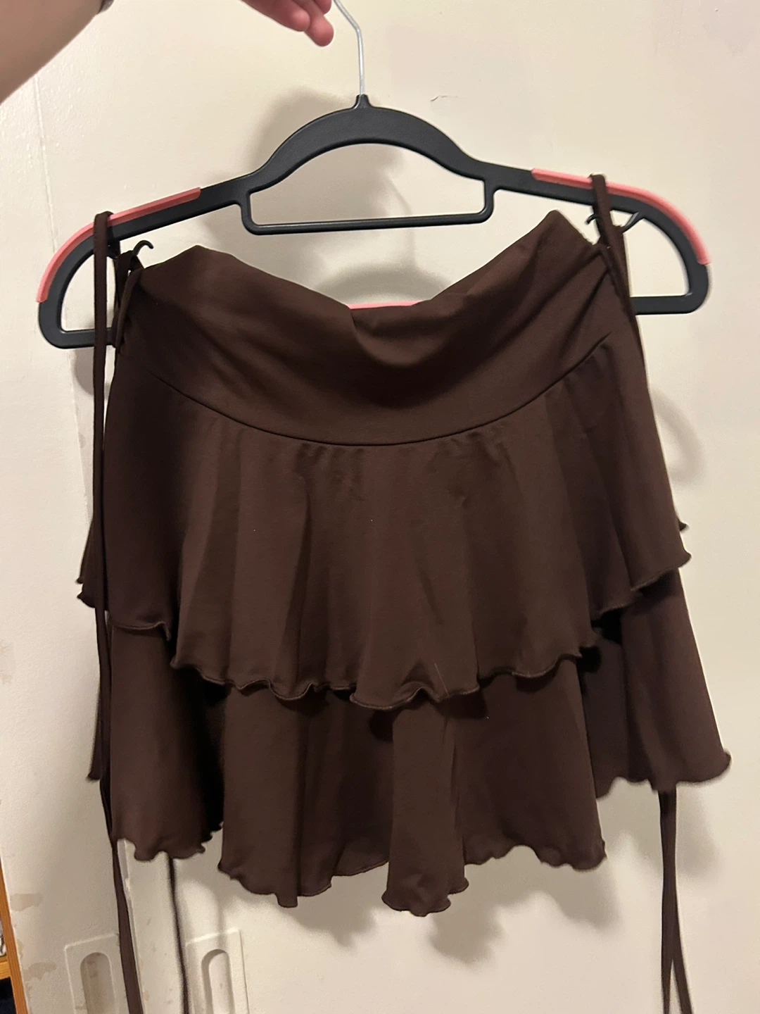 Tiered Mini Skirts (available in White and Brown) - photo 2