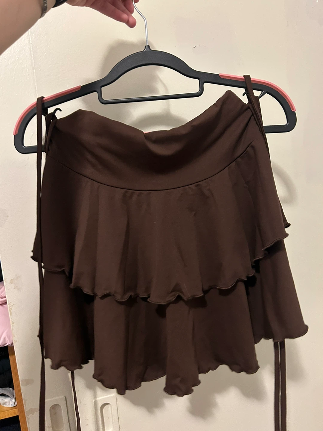 Tiered Mini Skirts (available in White and Brown) - photo 3