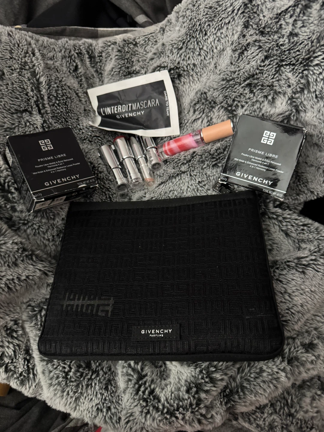 Givenchy Makeup Lot - Lip Balm, Powder, Mascara and gifts