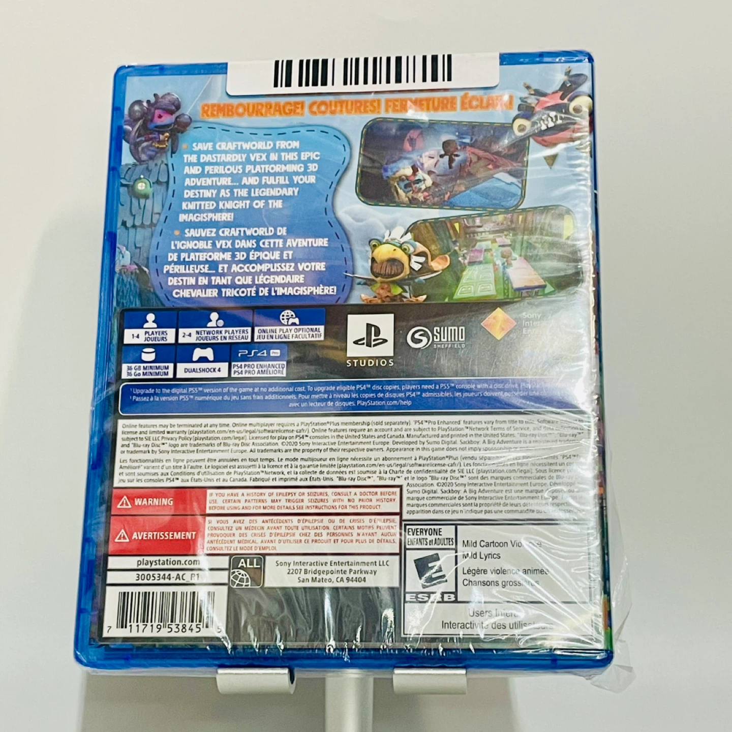 Sackboy: A Big Adventure PS4 Game (NEW) - photo 2