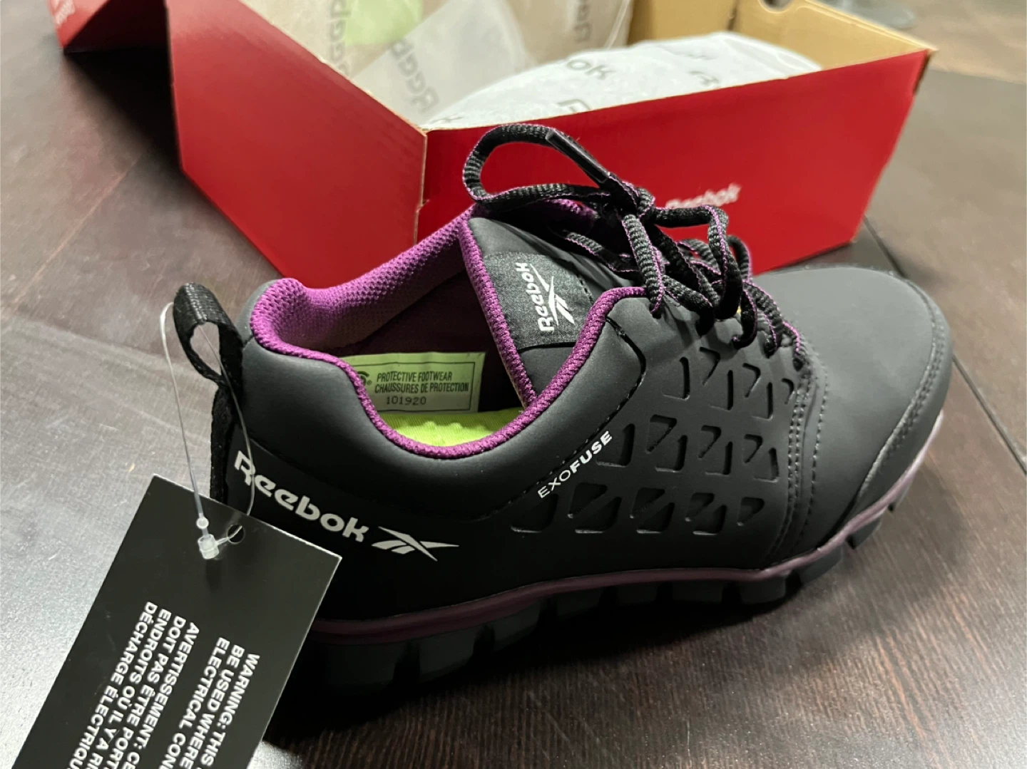 New Reebok Sublite Cushion Work safety  Shoe - Women's 8W - photo 2