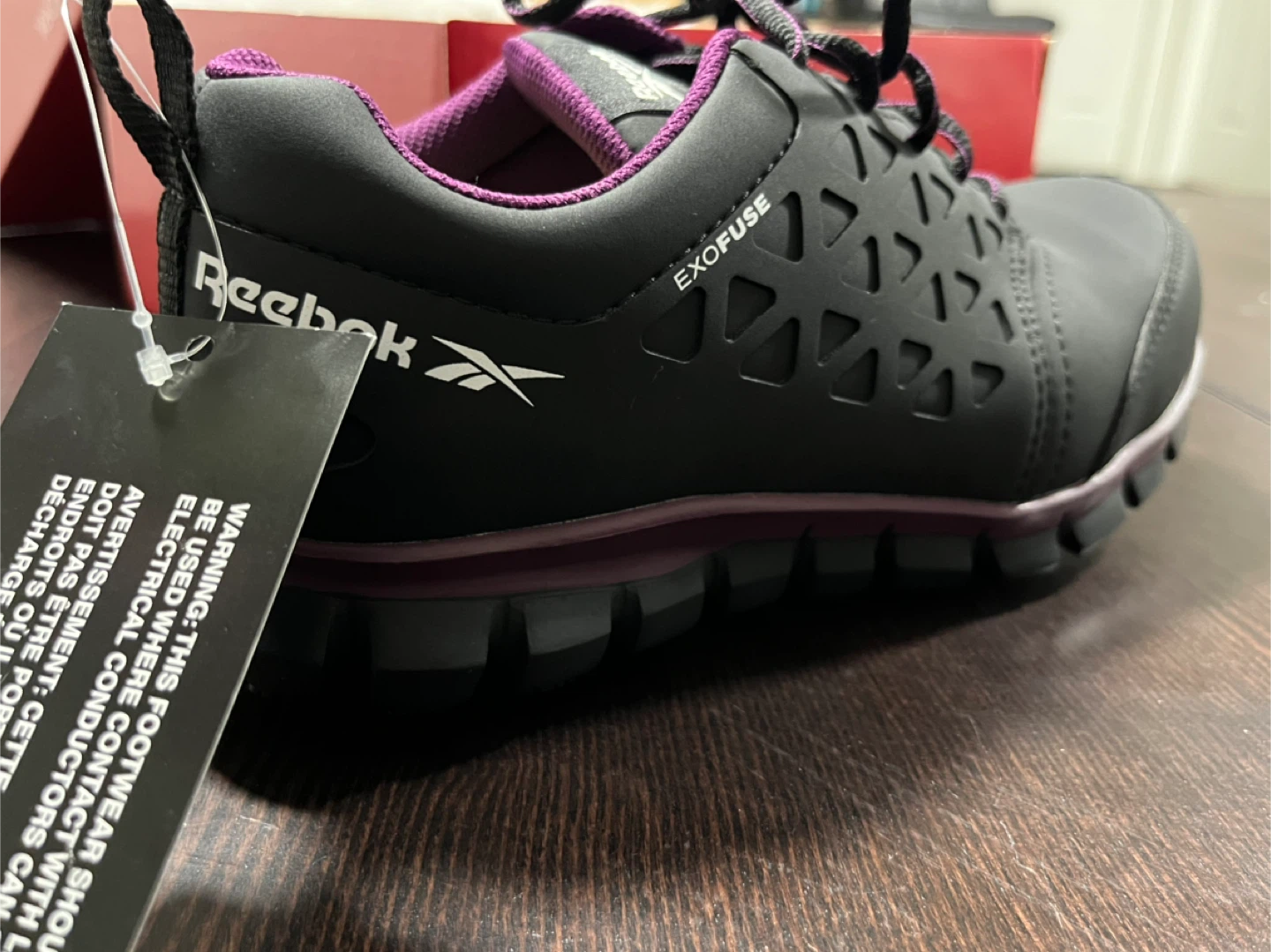 New Reebok Sublite Cushion Work safety  Shoe - Women's 8W