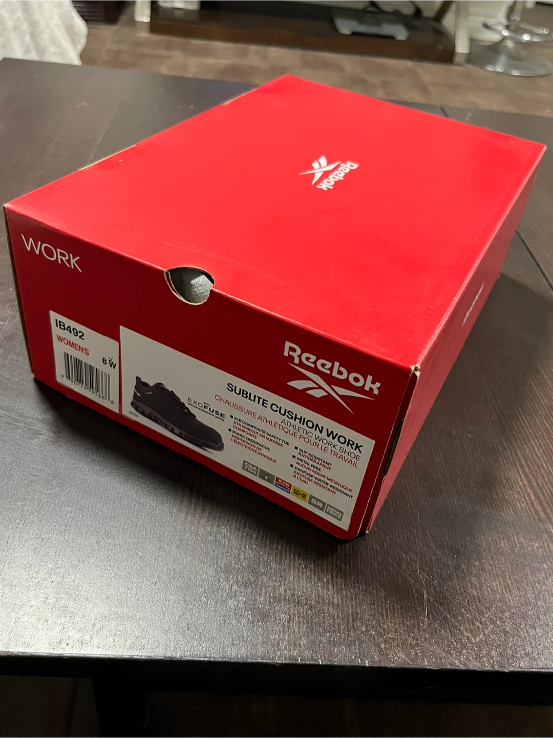 New Reebok Sublite Cushion Work safety  Shoe - Women's 8W - photo 3