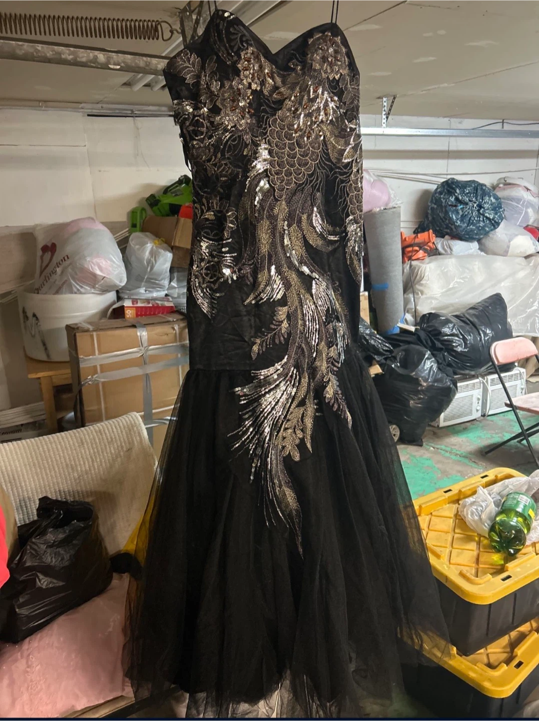 Black Formal Dress - Size M