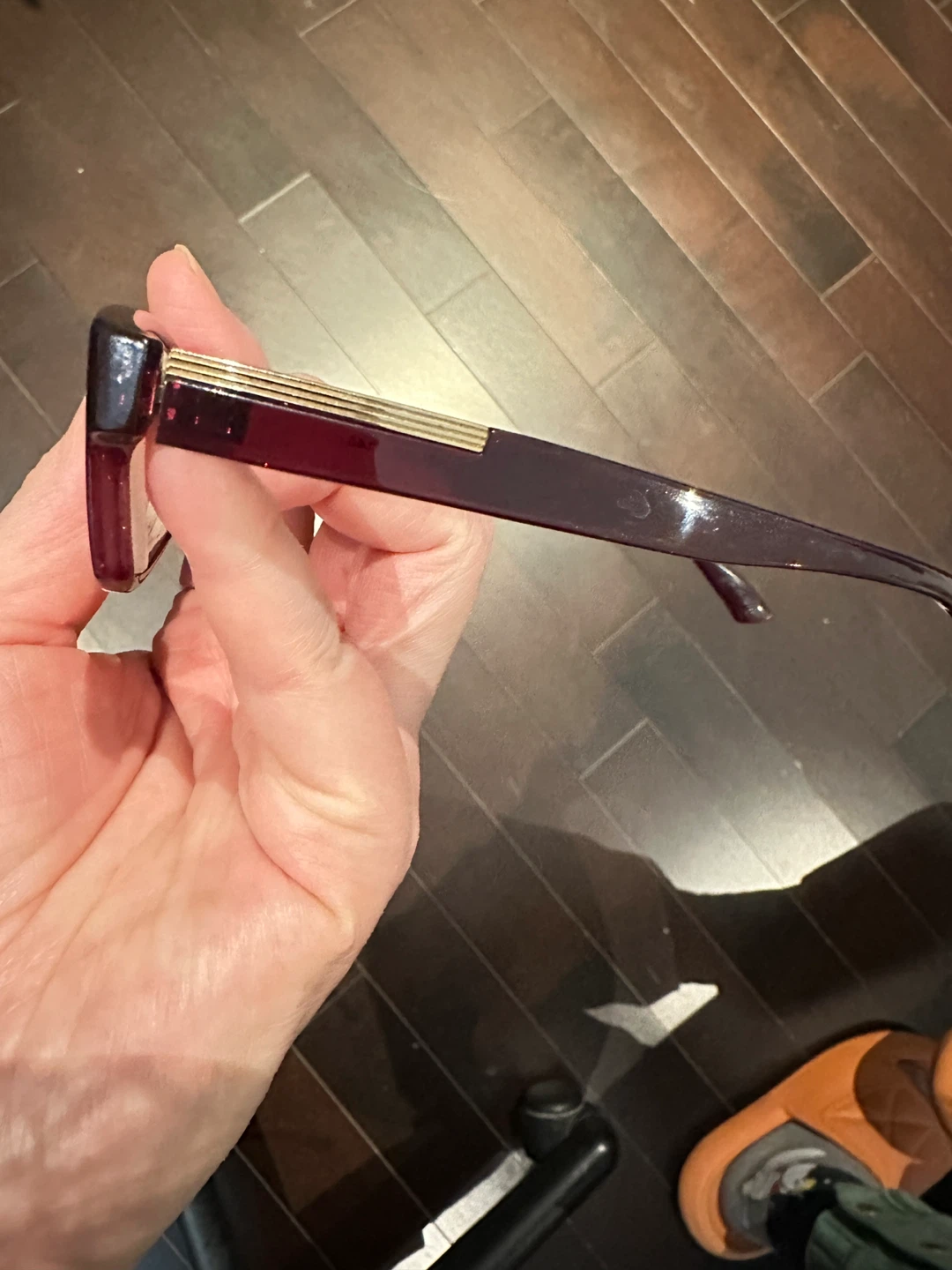 Prada Eyeglasses VPR 10A Burgundy Frames - photo 4