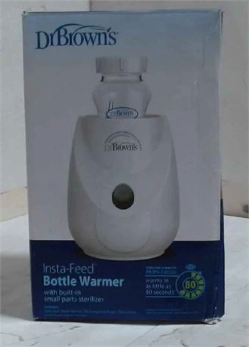 Dr. Brown's Insta-Feed Baby Bottle Warmer & Sterilizer