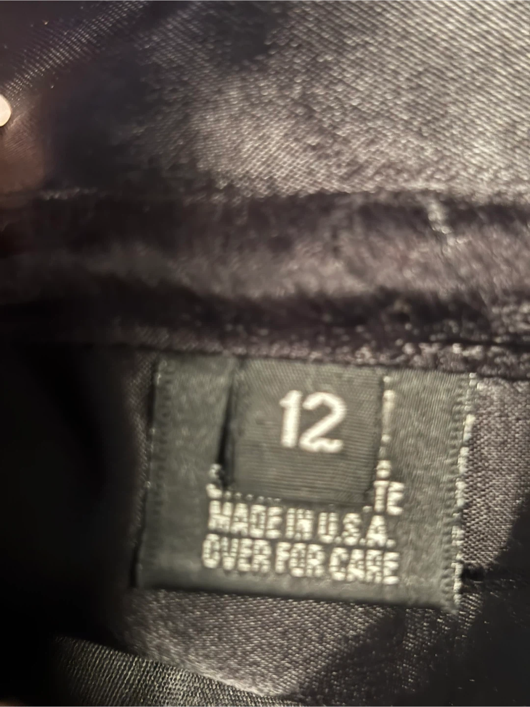 Vintage Black Wool Coat with Fur Collar - Size 12 - photo 4