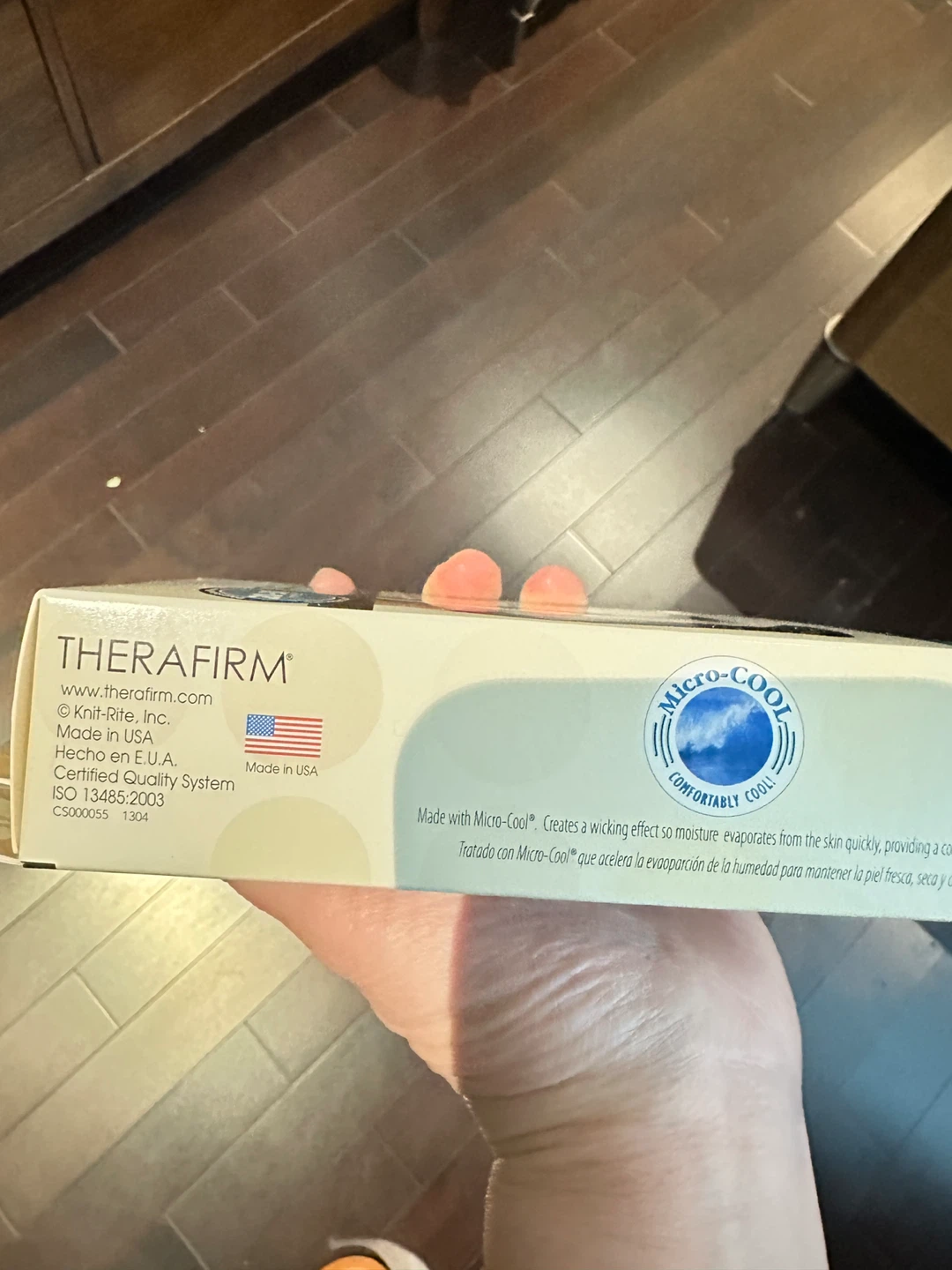 Therafirm Compression Socks, L/G, Black - New in Box - photo 4