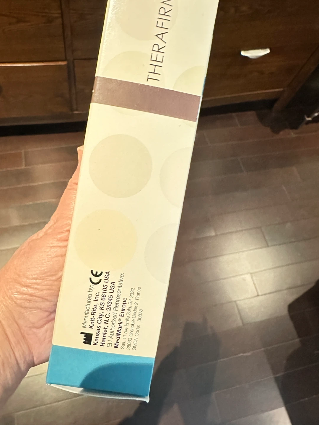 Therafirm Compression Socks, L/G, Black - New in Box - photo 2