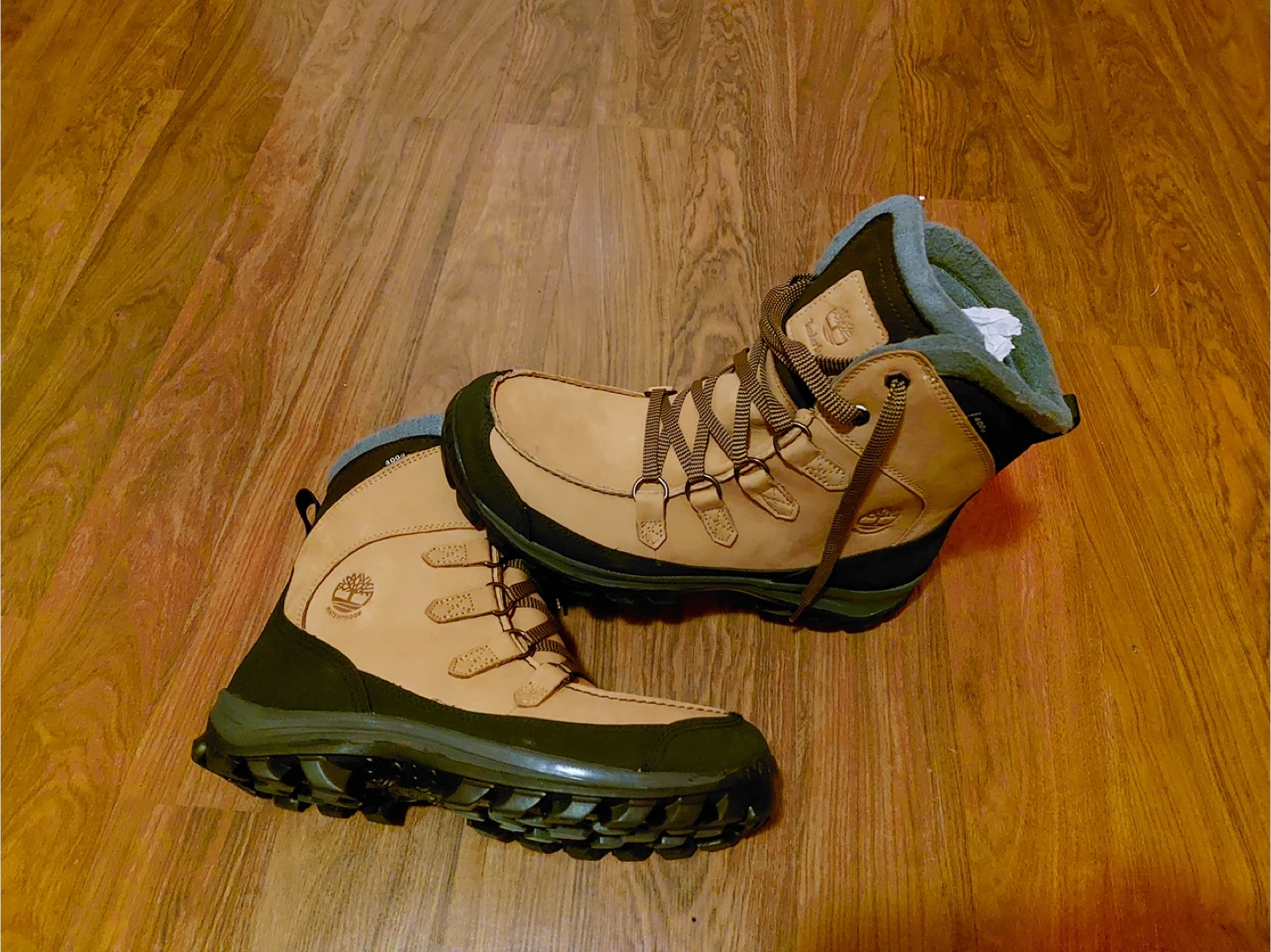Real Timberland boots for snow or work