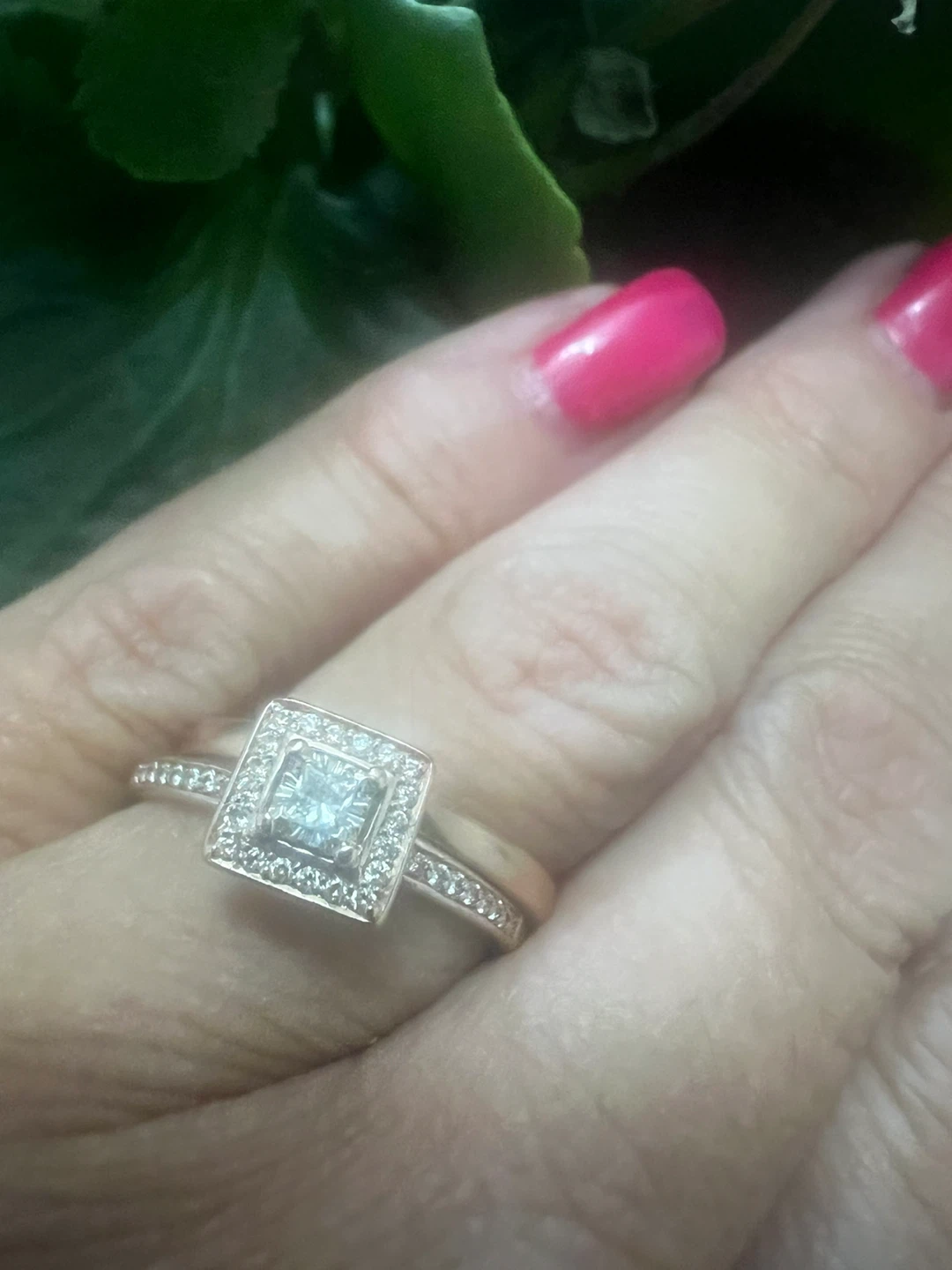 10 k Michael Hill Diamond Ring Set - photo 2