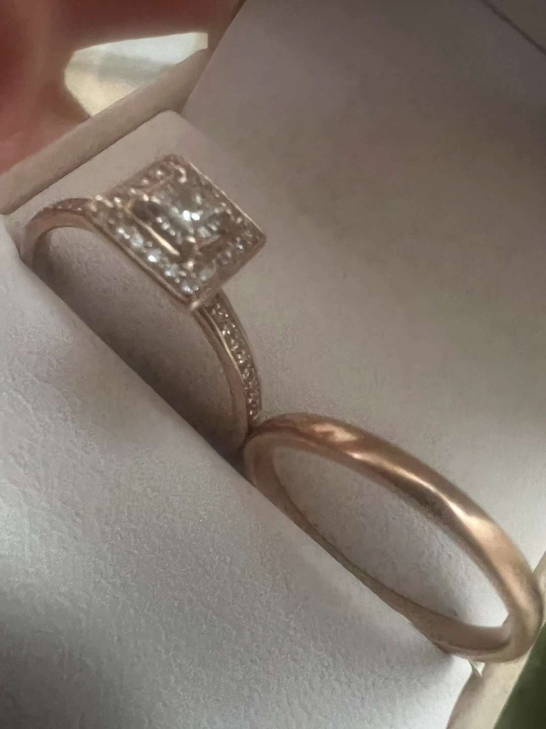 10 k Michael Hill Diamond Ring Set - photo 4