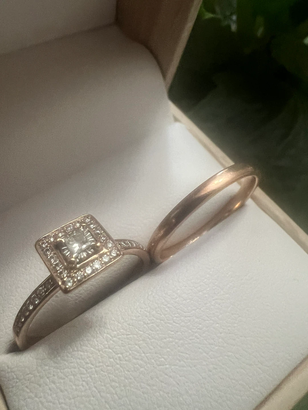 10 k Michael Hill Diamond Ring Set - photo 3