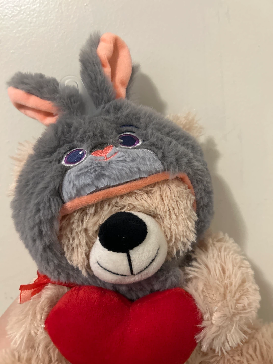 Pet’s Bunny Hat - Grey & Pink - photo 3