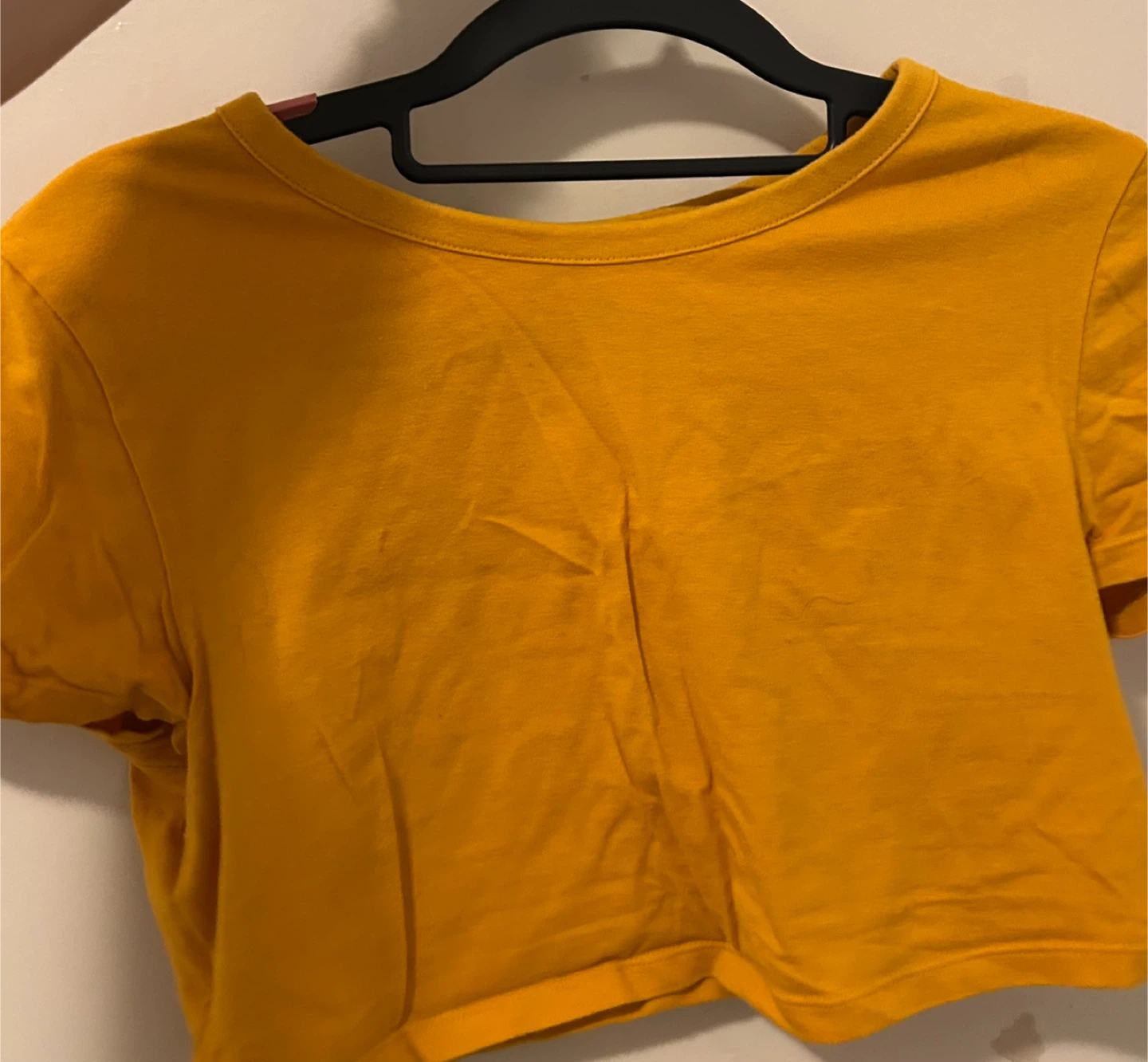 Yellow Crop Top - Size Small - photo 2
