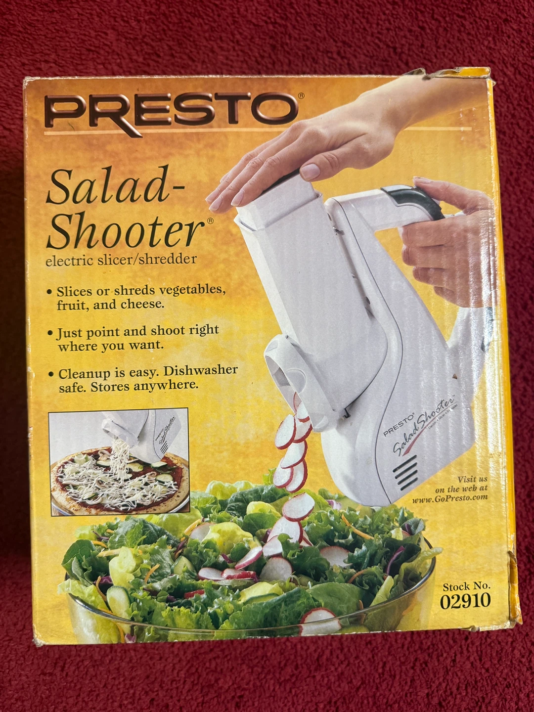 Presto Salad Shooter Electric Slicer/Shredder