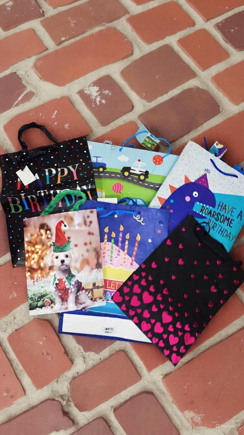 Assorted Birthday Gift Bags
