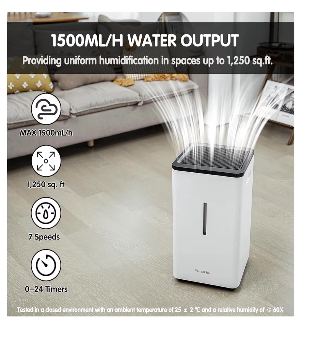 6.5L humidifier - photo 4