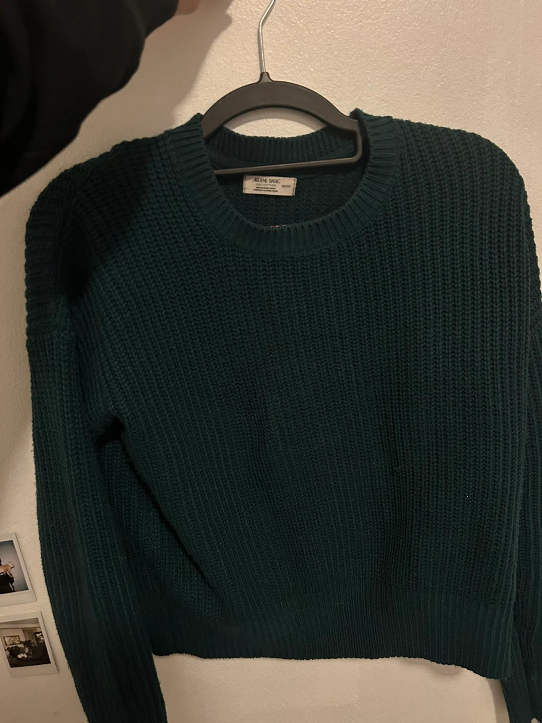 Basic Green Knit Sweater - photo 2