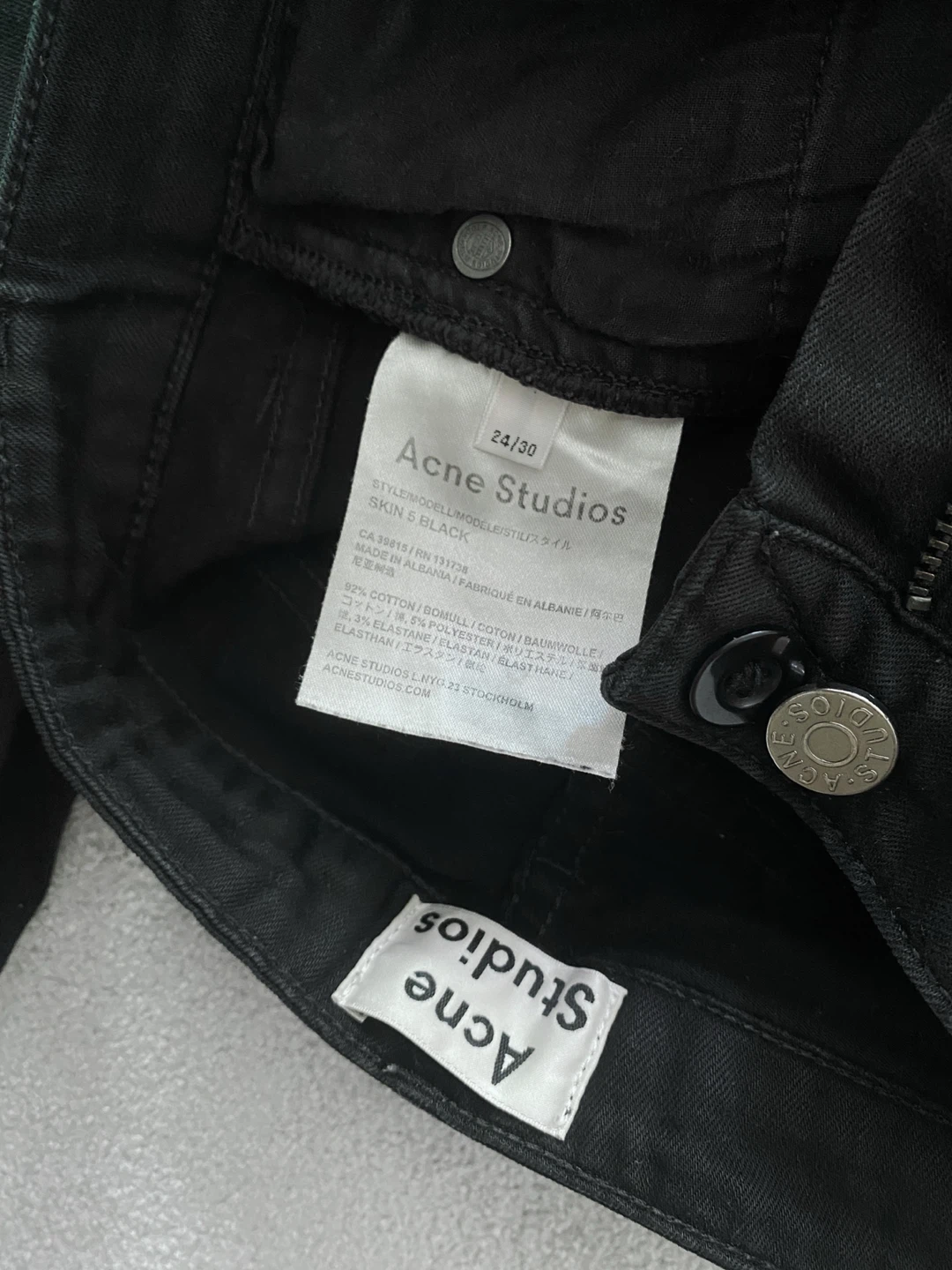Acne Studios Skinny Jeans W24 - photo 4