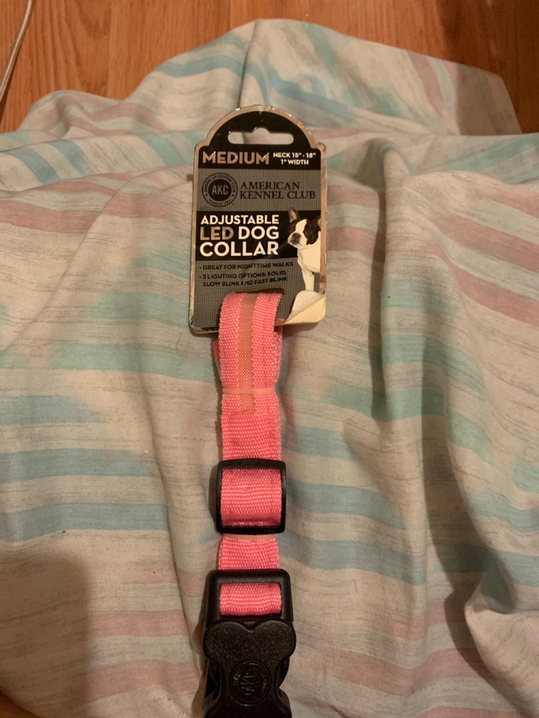 AKC American Kennel Club LED Dog Collar - Medium