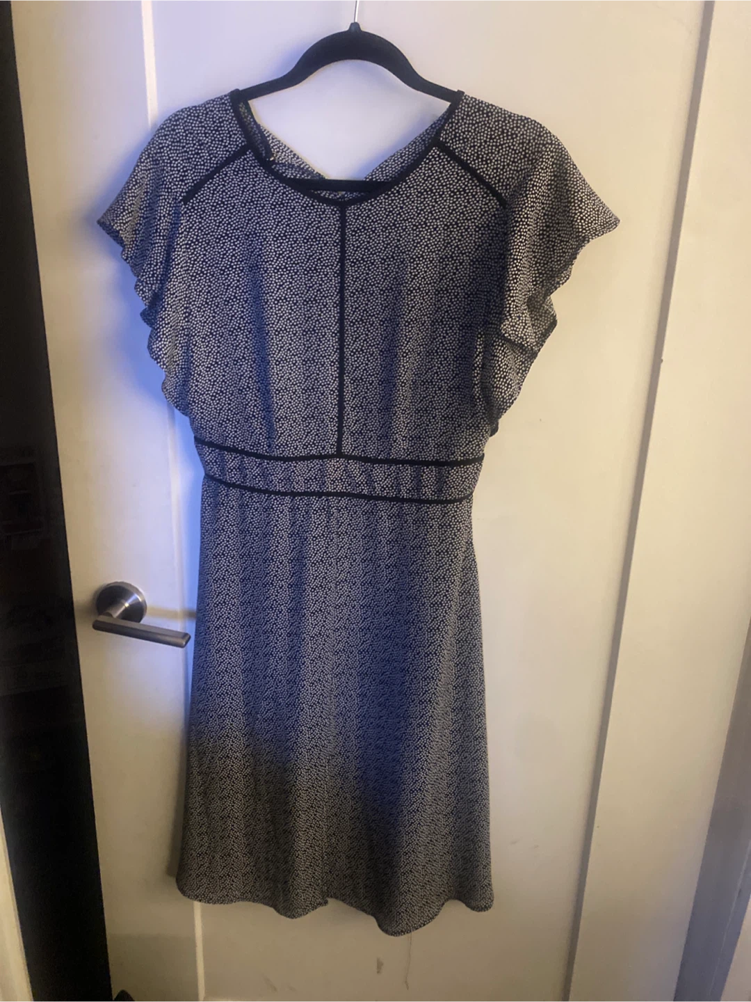 Black & White Patterned Dress